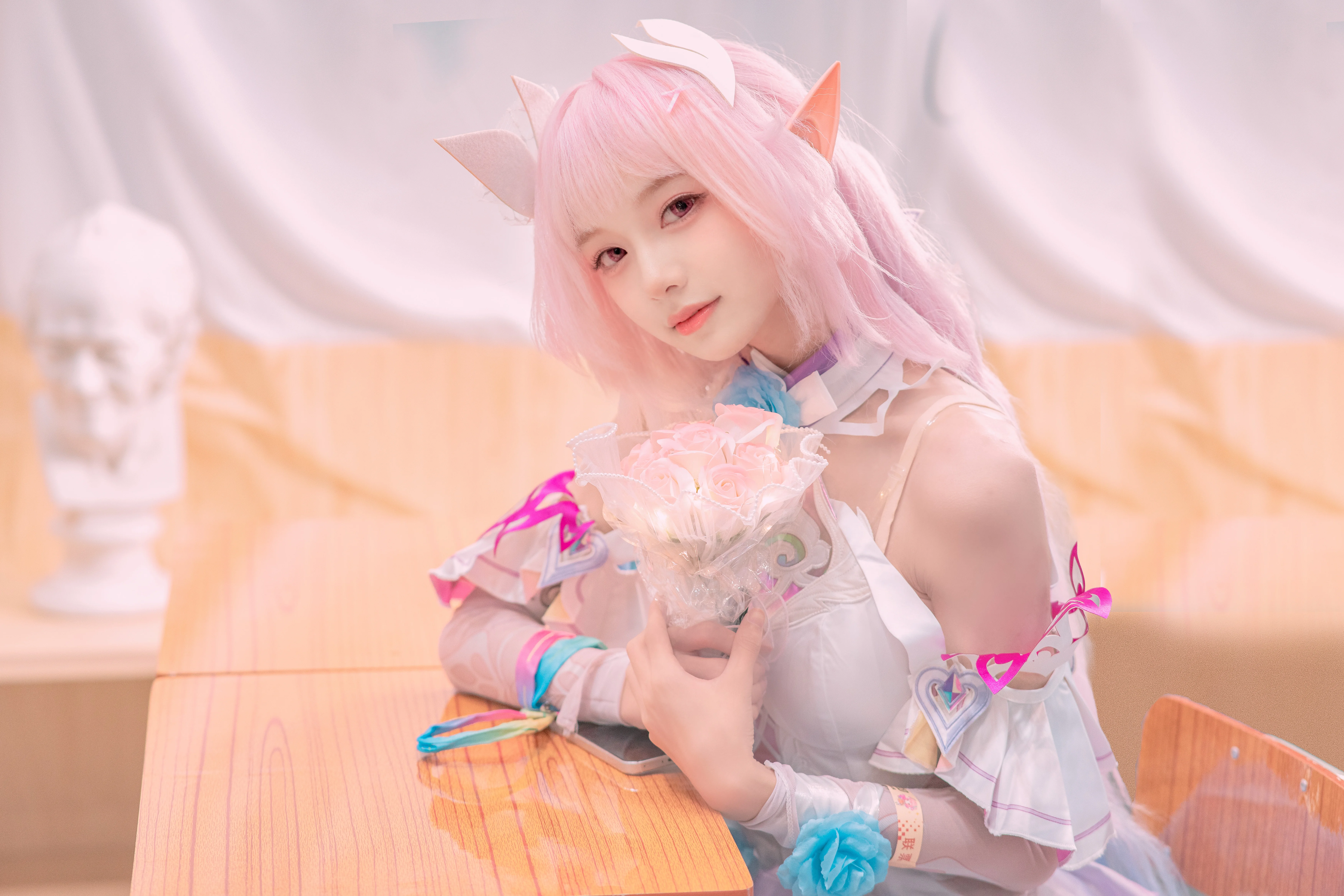 【昔涟cos】崩坏星穹铁道，课堂里的梦幻碎片 - 第 1 张