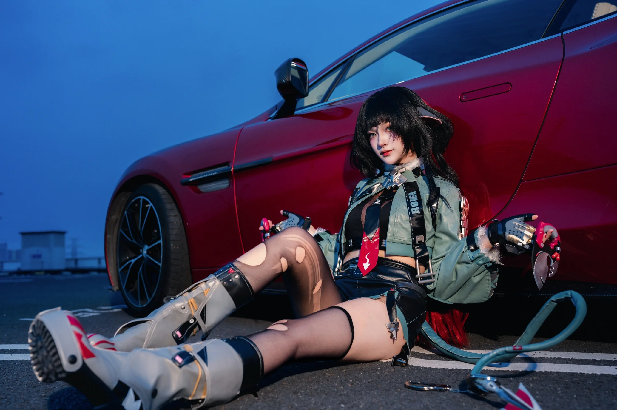 【简杜cos】绝区零里的战术穿搭，这套机能风装备出街回头率超高