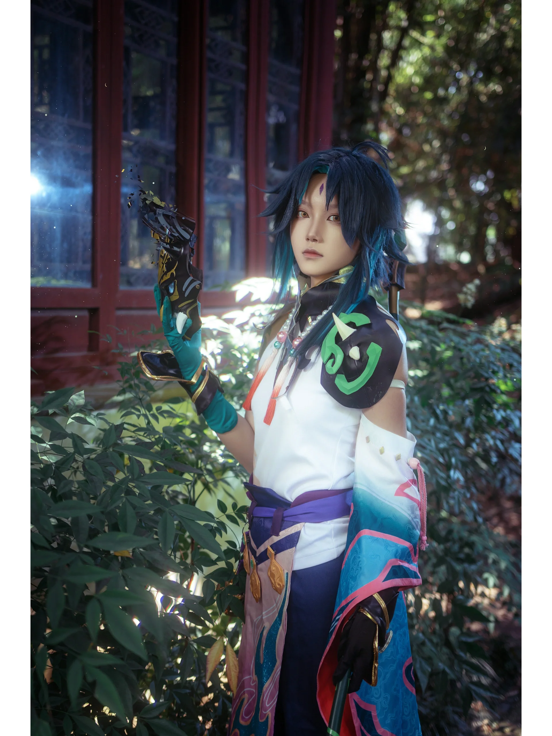 【魈cos】原神降魔大圣，诸邪退散的正片分享 - 第 2 张