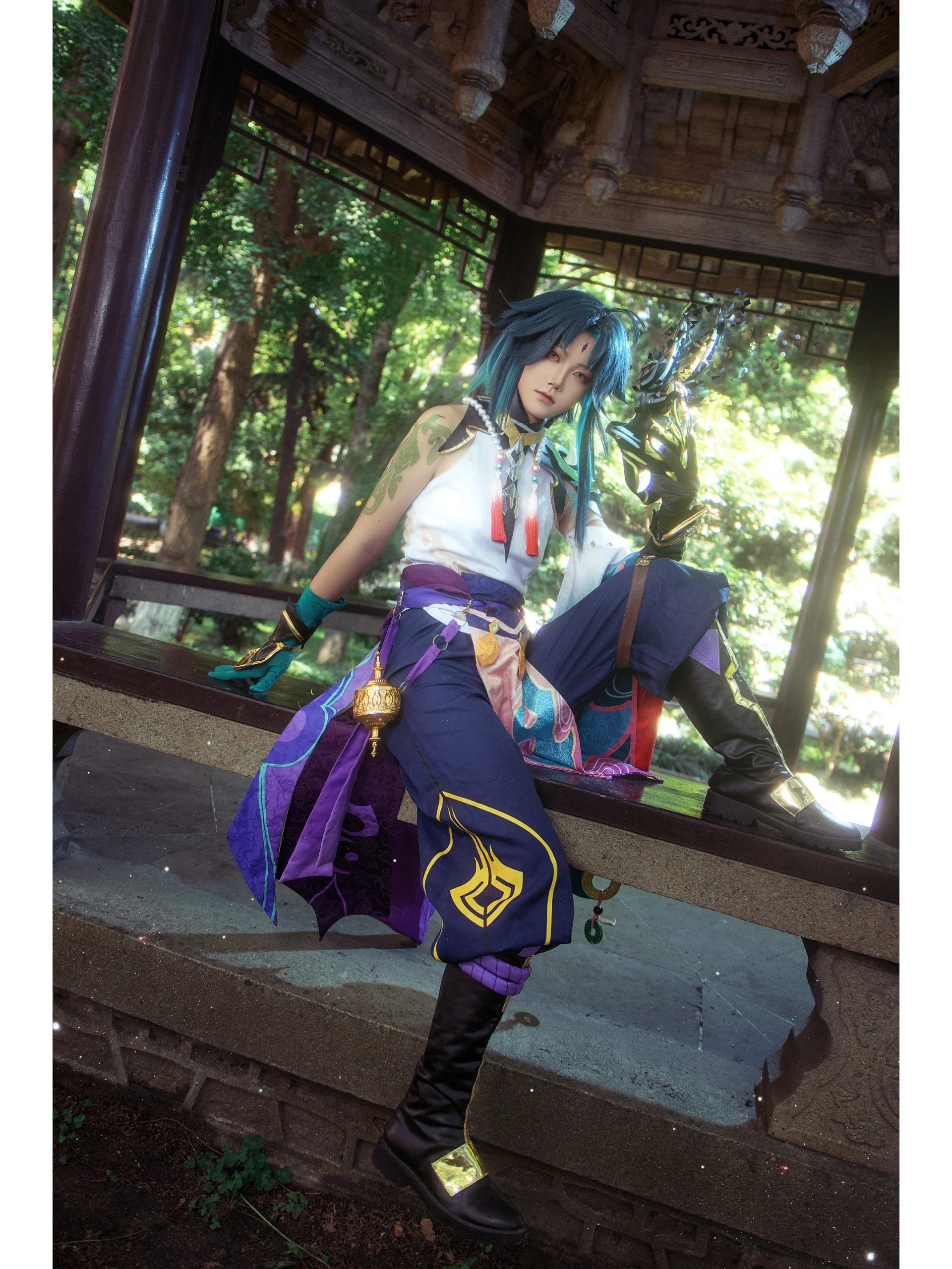 【魈cos】原神降魔大圣，诸邪退散的正片分享 - 第 3 张