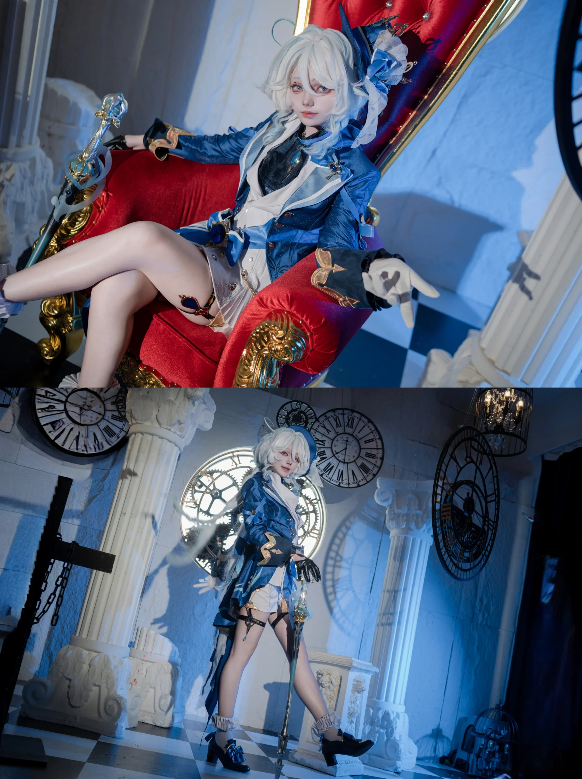 【芙寧娜cos】原神神明演繹，法式妝容的典雅呈現 - 第 1 張