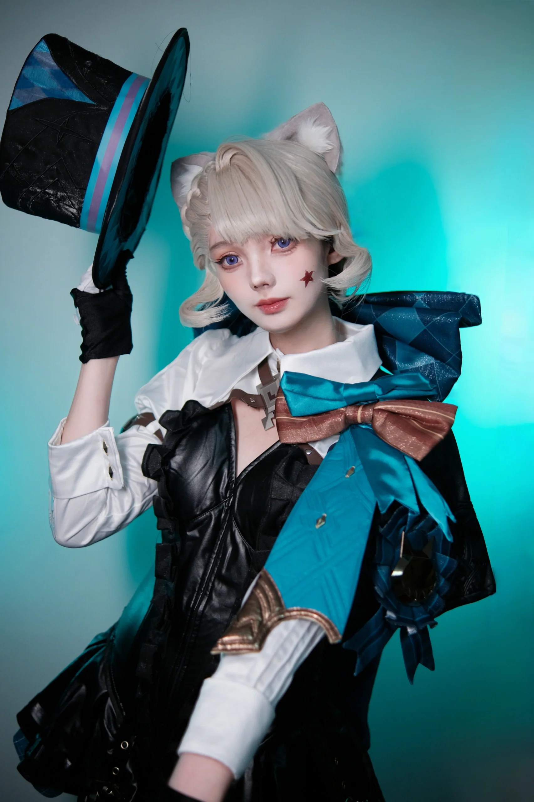 【琳妮特cos】两套衣服体验枫丹法式风情与精致妆造