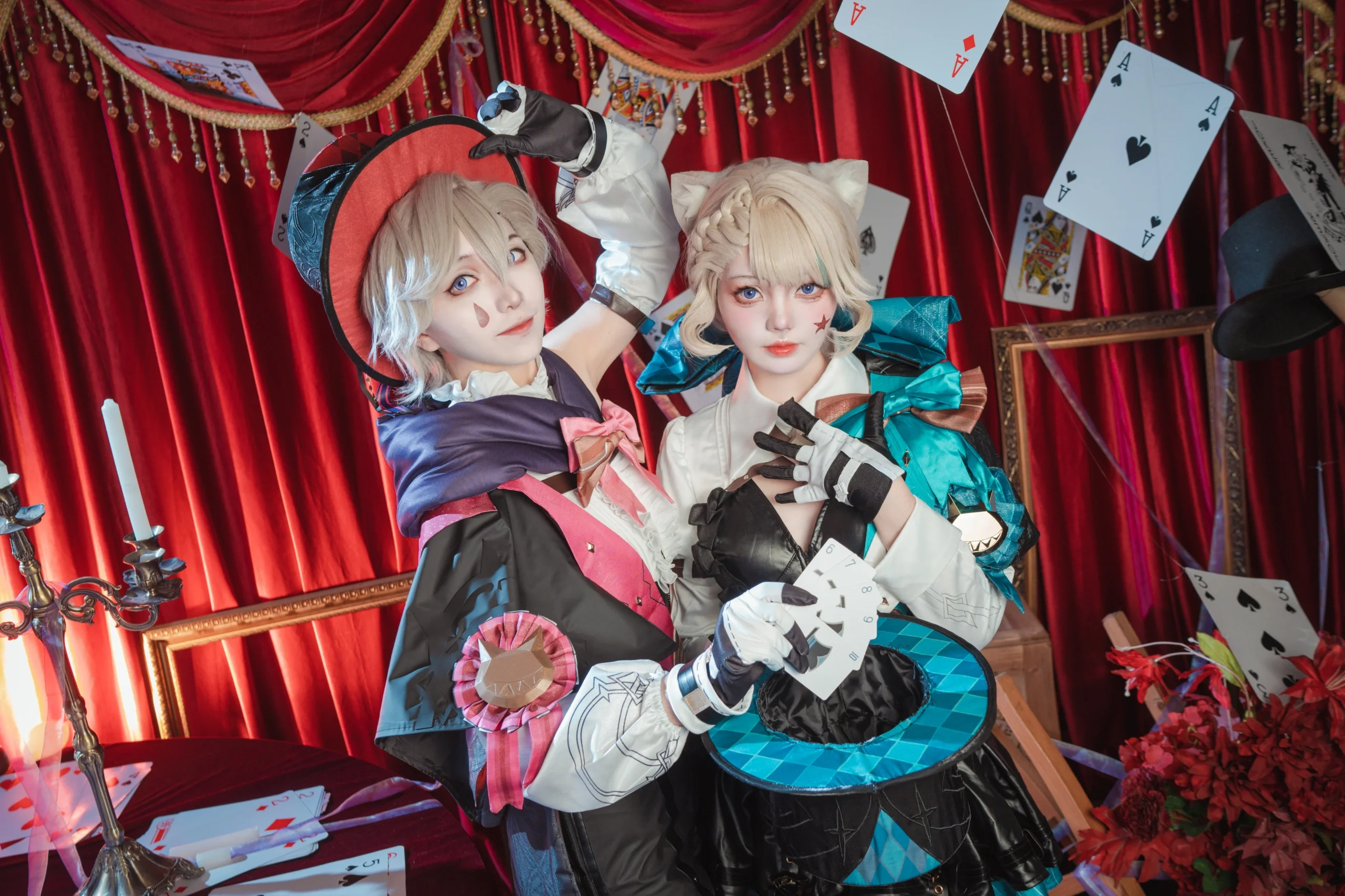 【林尼琳妮特原神cos】双子魔术秀，猫猫组合的台前幕后 - 第 4 张