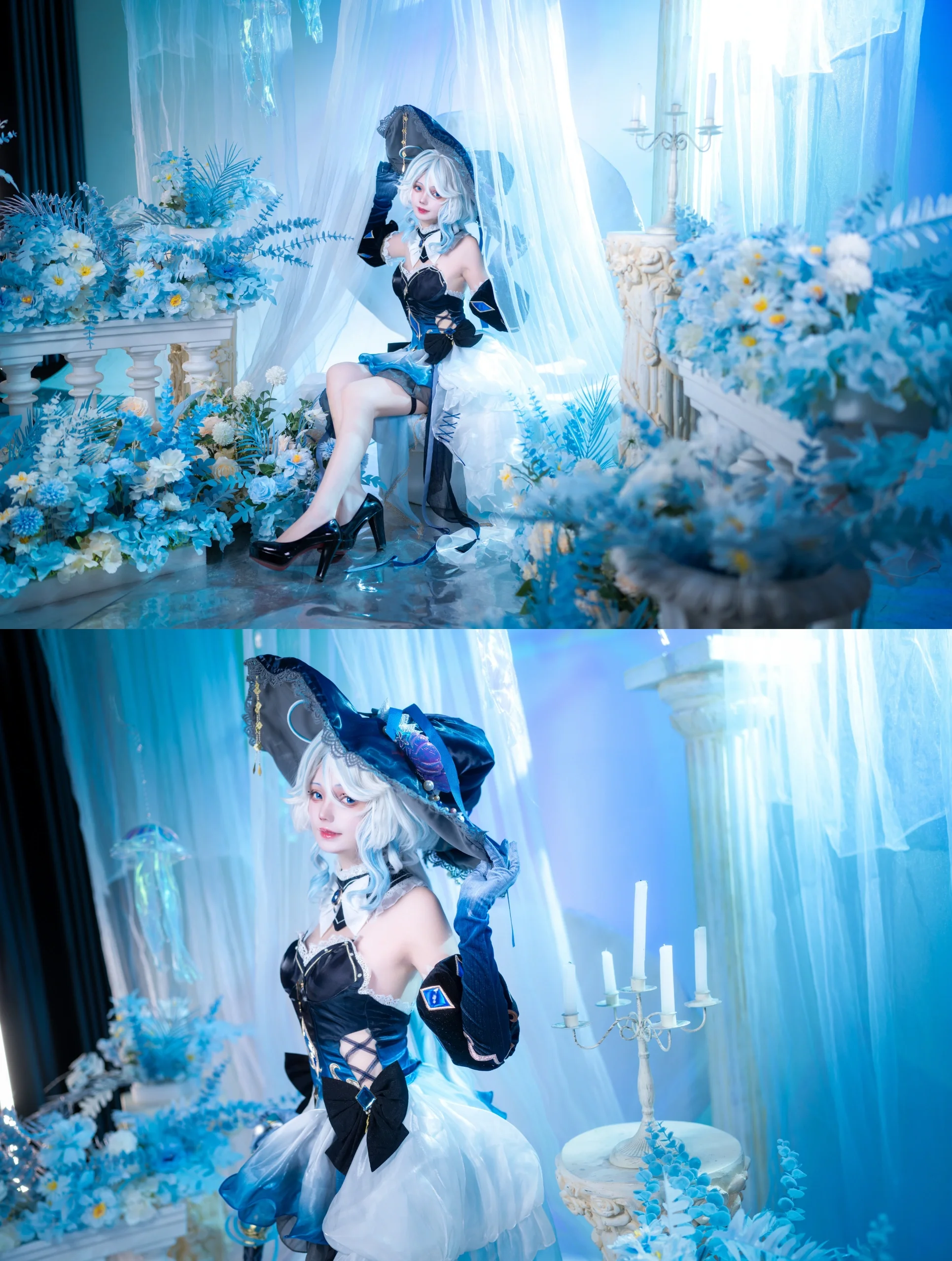 【芙宁娜cos】水色的静谧，指尖轻触的光影 - 第 7 张
