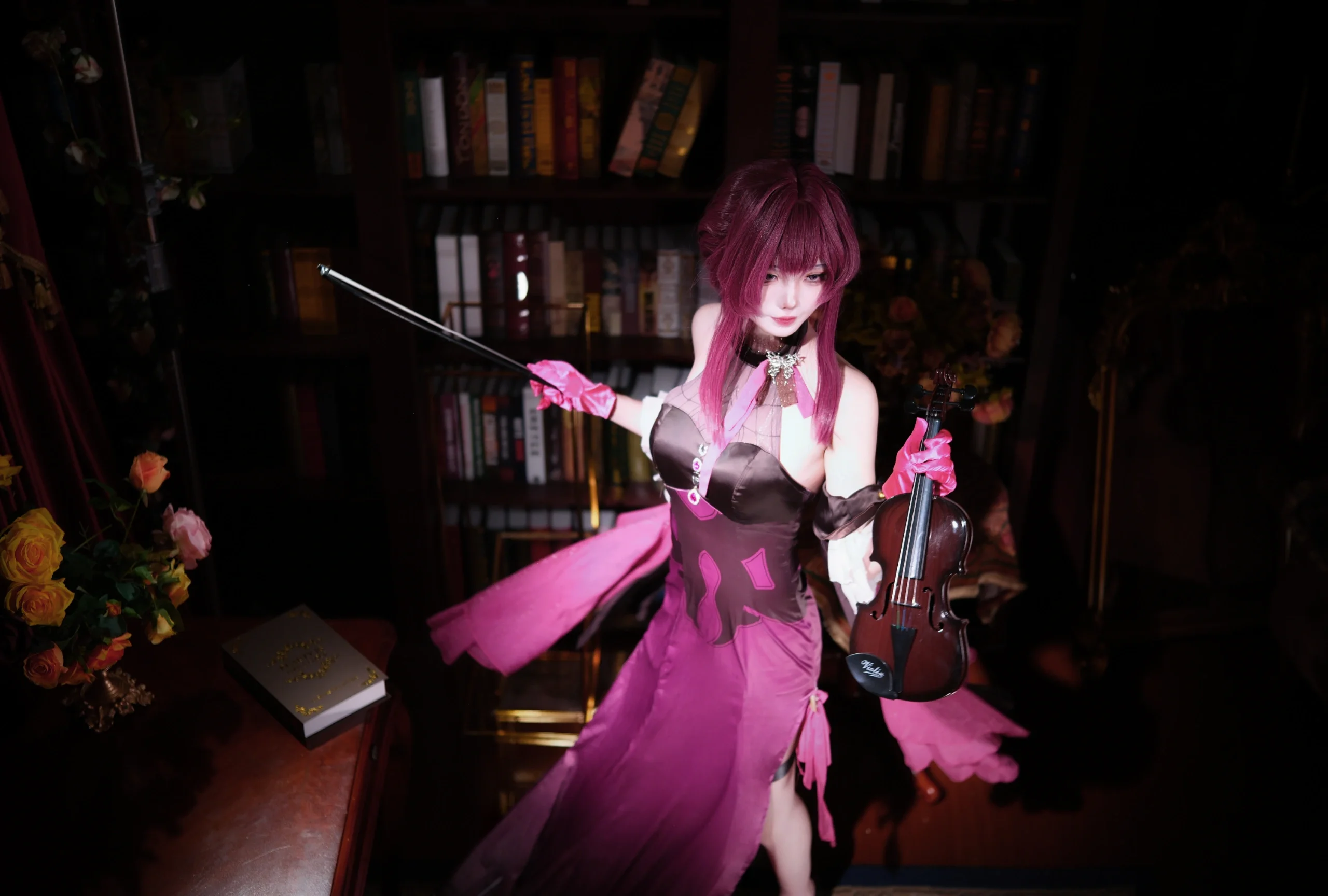 【卡芙卡cos】星穹铁道的旋律，执琴而奏 - 第 5 张