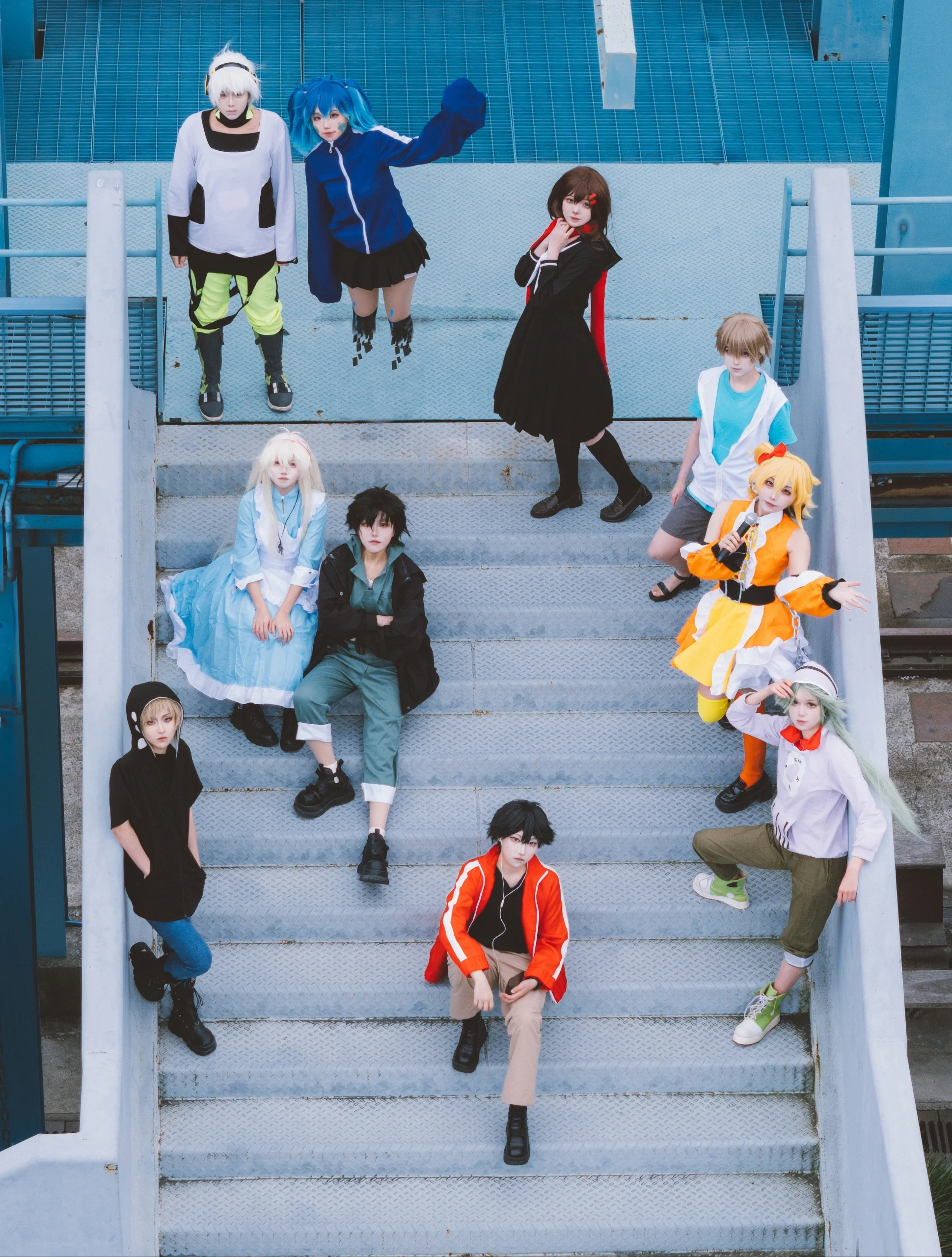 【ayano cos】阳炎project目隐都市的演绎者十人团片