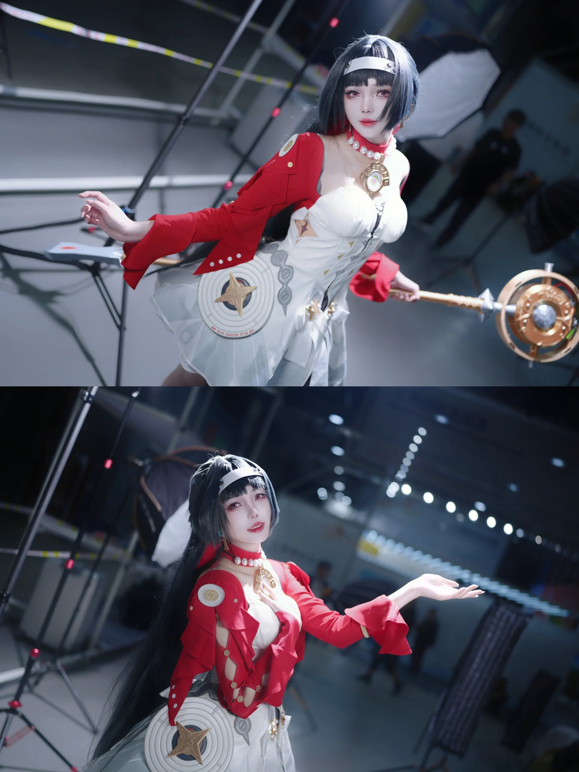 【耀嘉音cos】绝区零大明星，棚拍场照快速直出 - 第 4 张