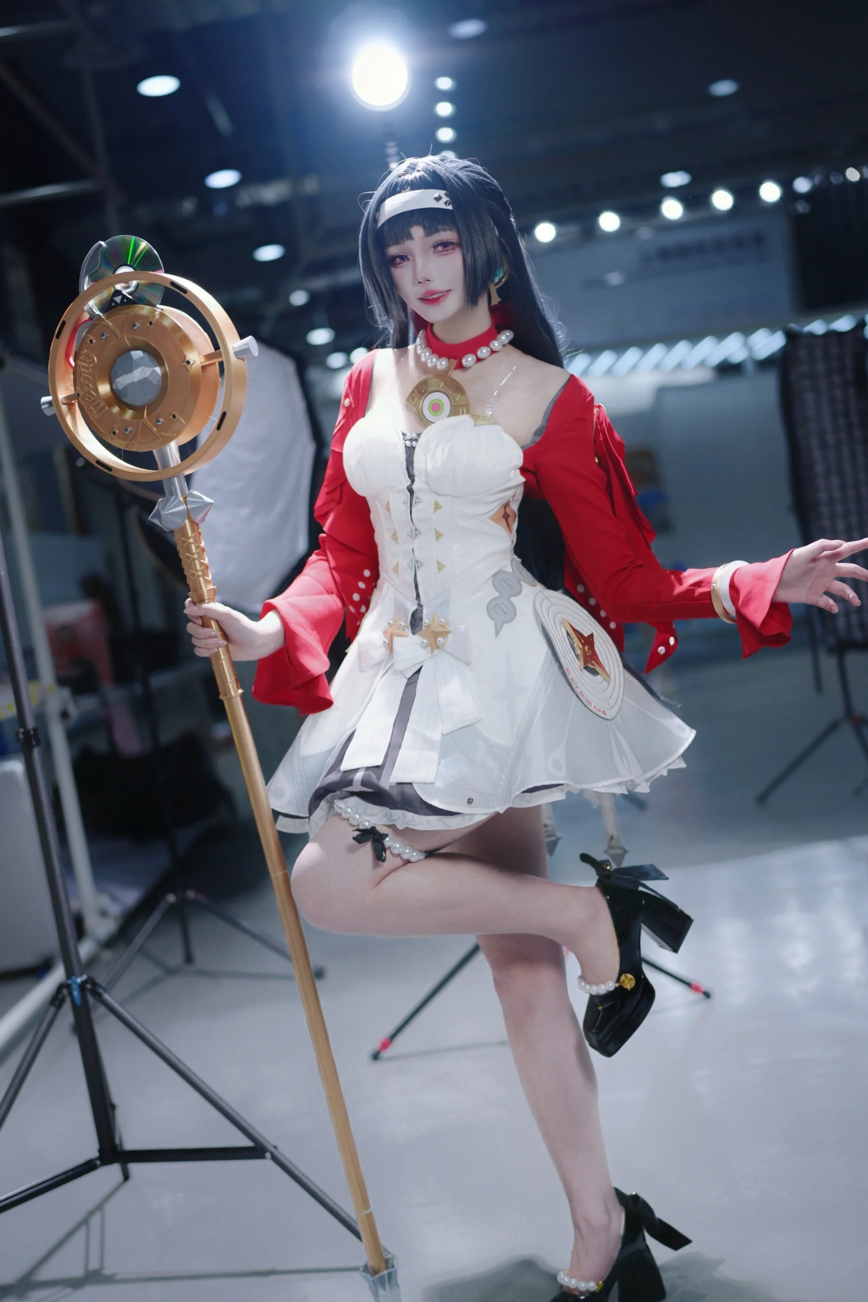【耀嘉音cos】绝区零大明星，棚拍场照快速直出 - 第 8 张