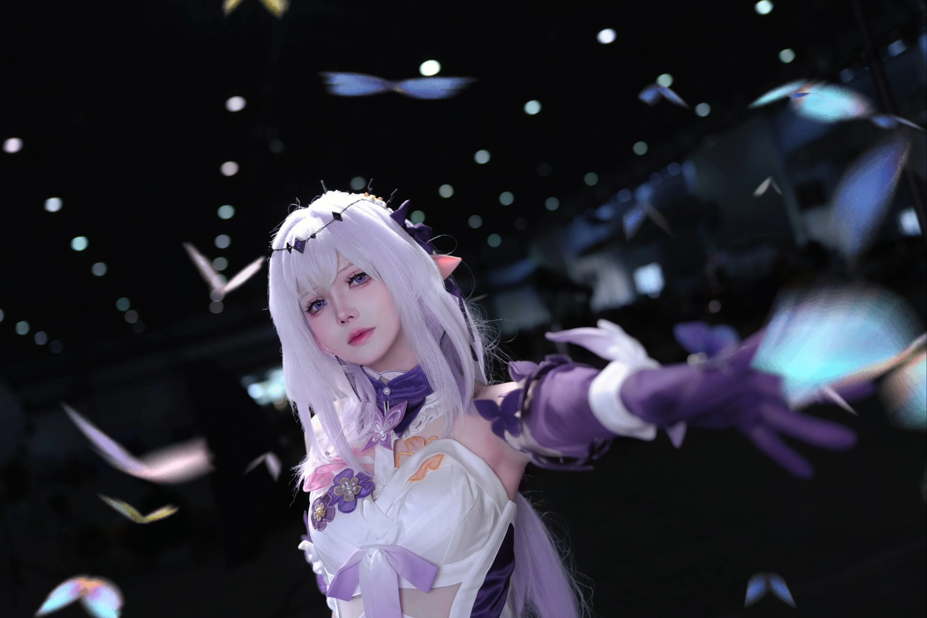 【遐蝶cos】崩坏星穹铁道里的蝴蝶精灵，场照记录 - 第 6 张