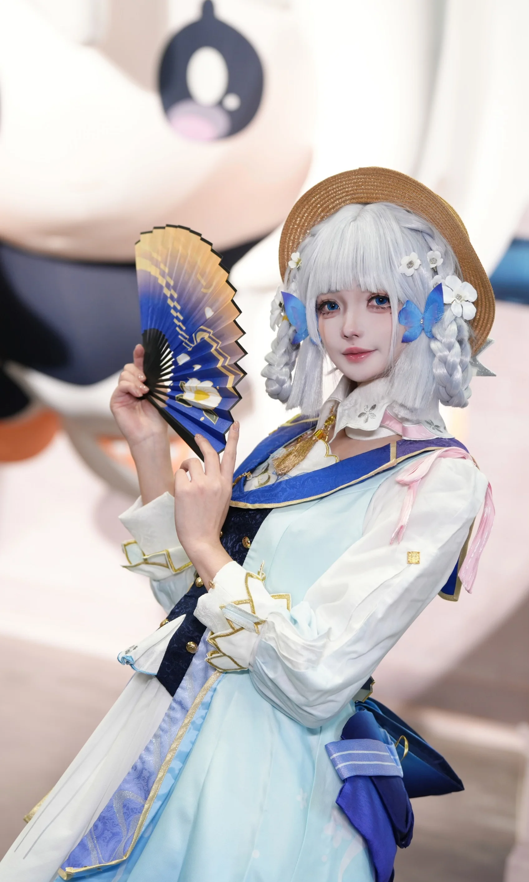 【神里绫华cos】原神FES的花时来信游客照 - 第 1 张