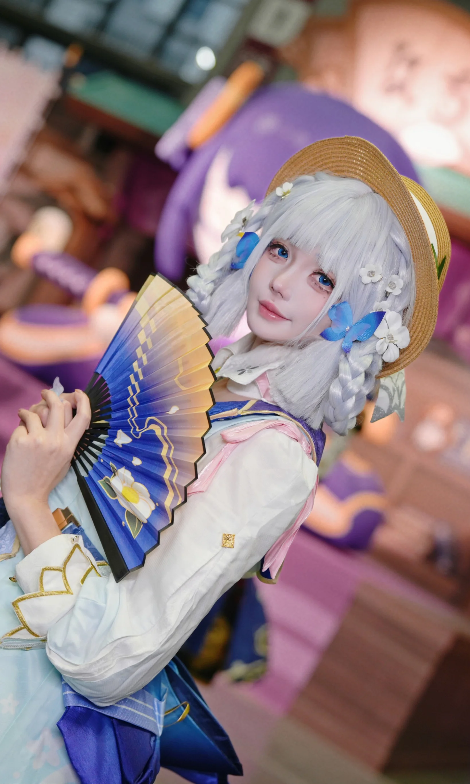 【神里绫华cos】原神FES的花时来信游客照 - 第 2 张