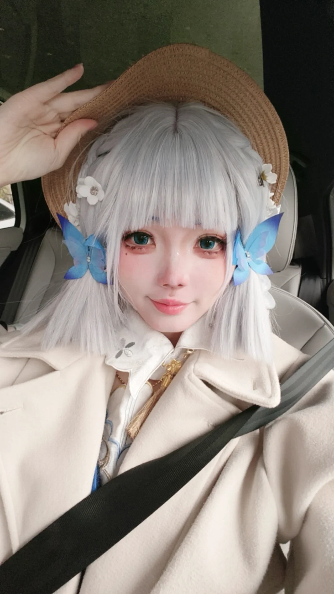 【神里绫华cos】原神FES的花时来信游客照 - 第 3 张