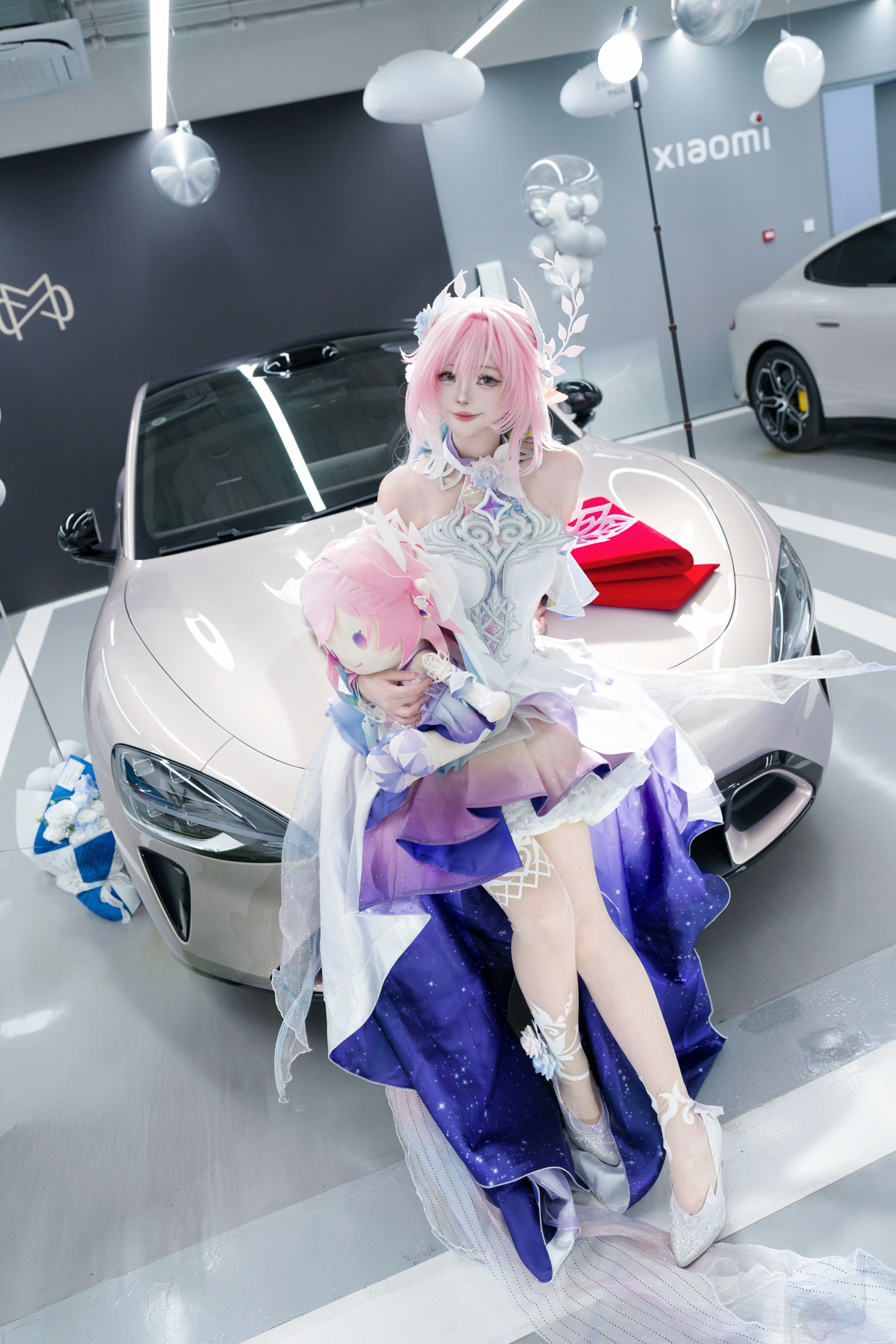 【昔涟cos】崩坏星穹铁道的浪漫，在520全款提走梦中情车 - 第 1 张