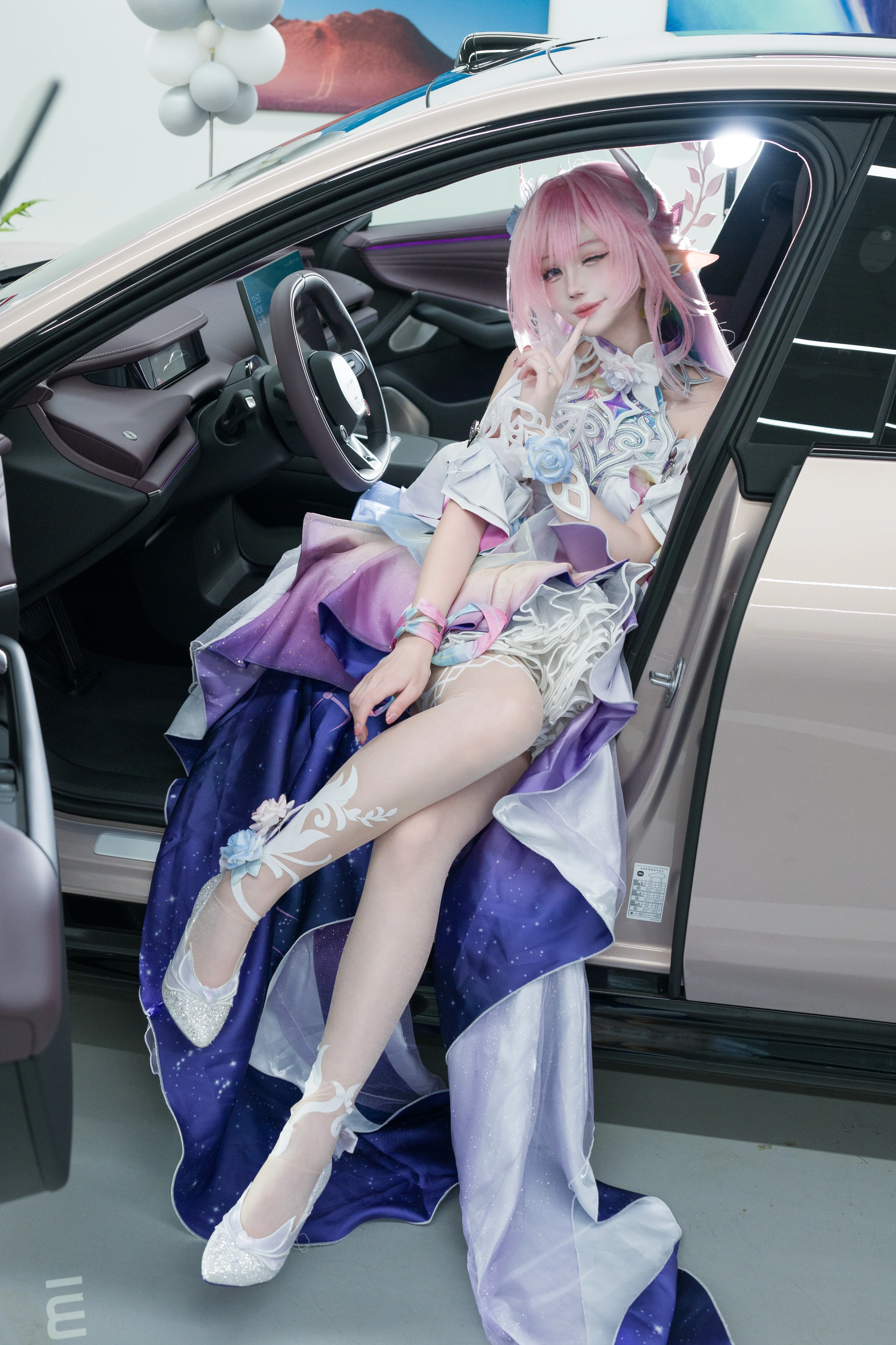 【昔涟cos】崩坏星穹铁道的浪漫，在520全款提走梦中情车