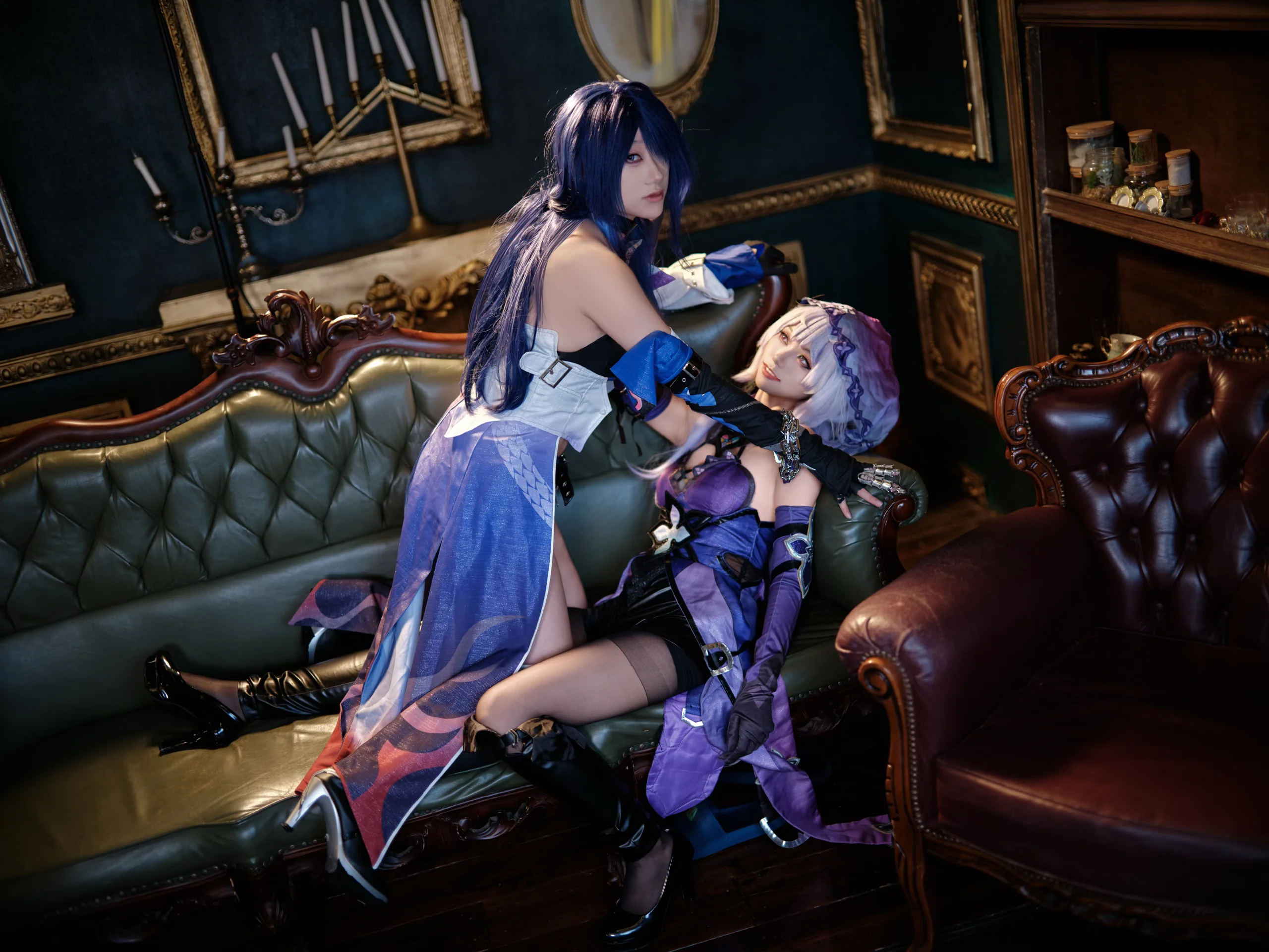 【黑天鹅&黄泉cos】崩坏星穹铁道的暗影交错