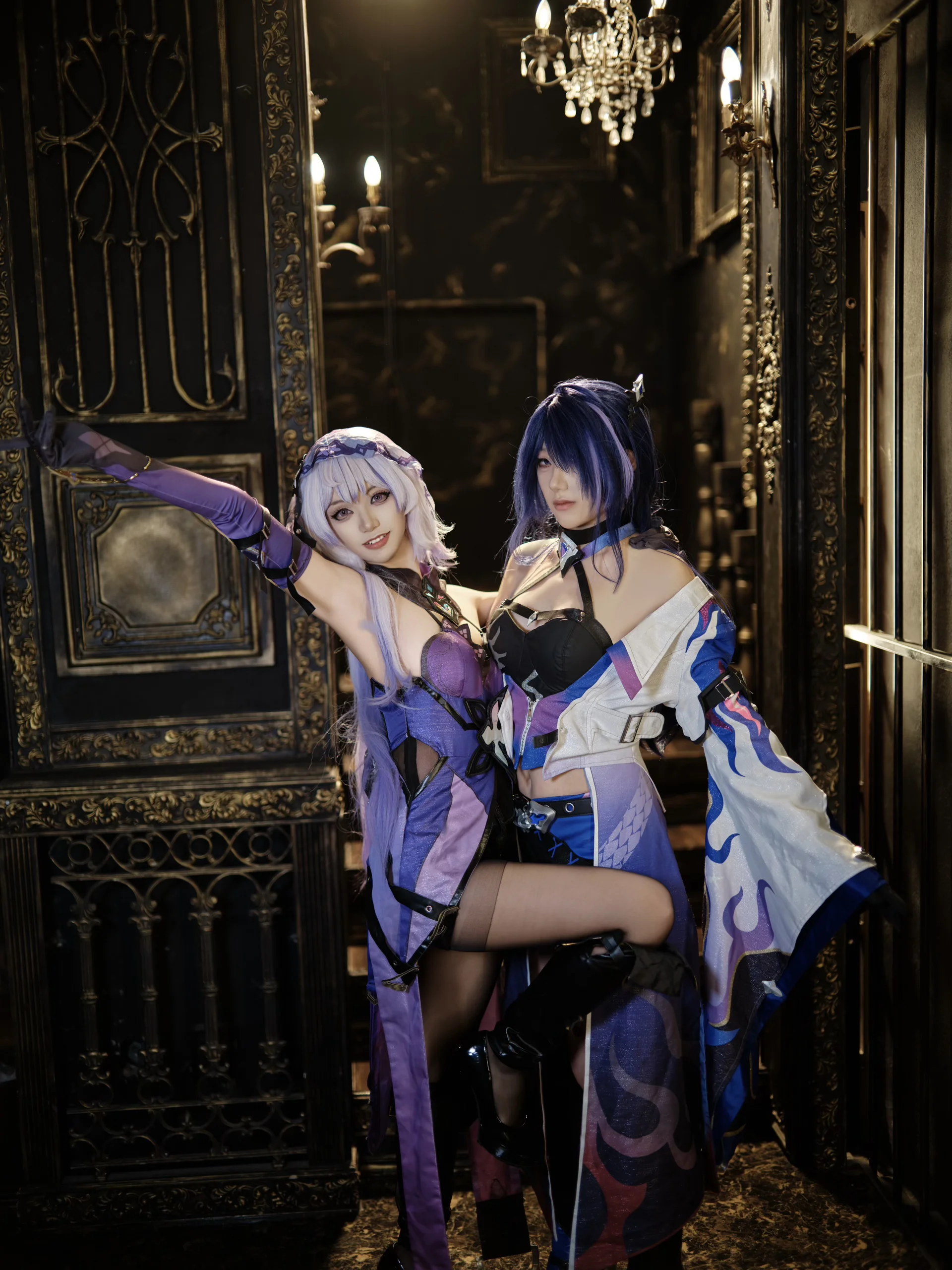 【黑天鵝&黃泉cos】崩壞星穹鐵道的暗影交錯 - 第 3 張