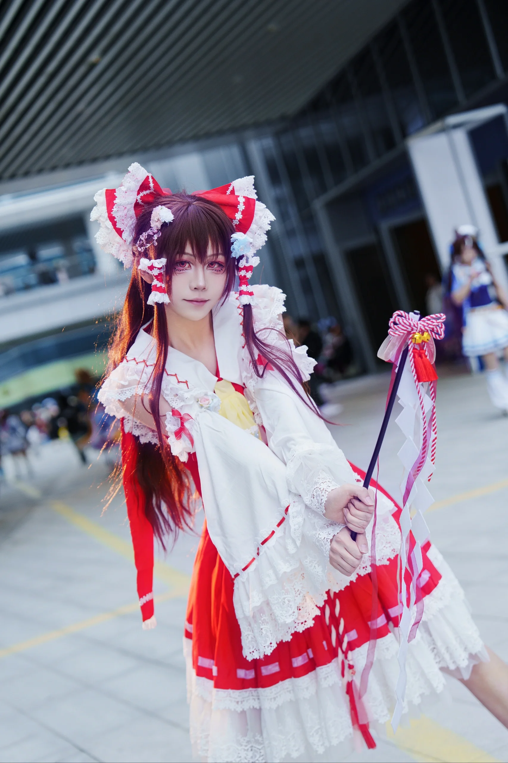 【博丽灵梦cos】CP31漫展第二天的红白巫女造型全记录