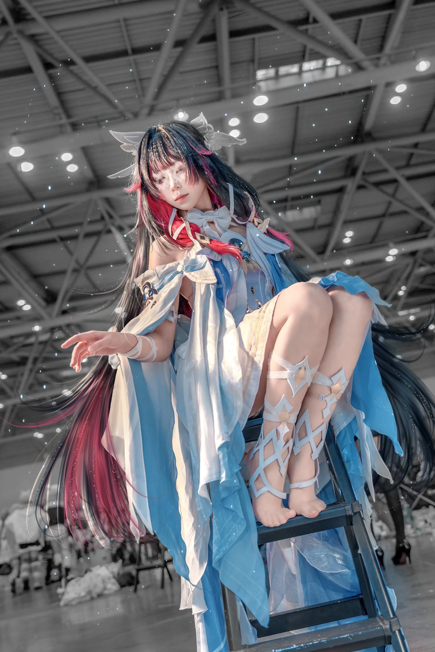 【哥伦比娅cos】原神愚人众少女的静谧片刻