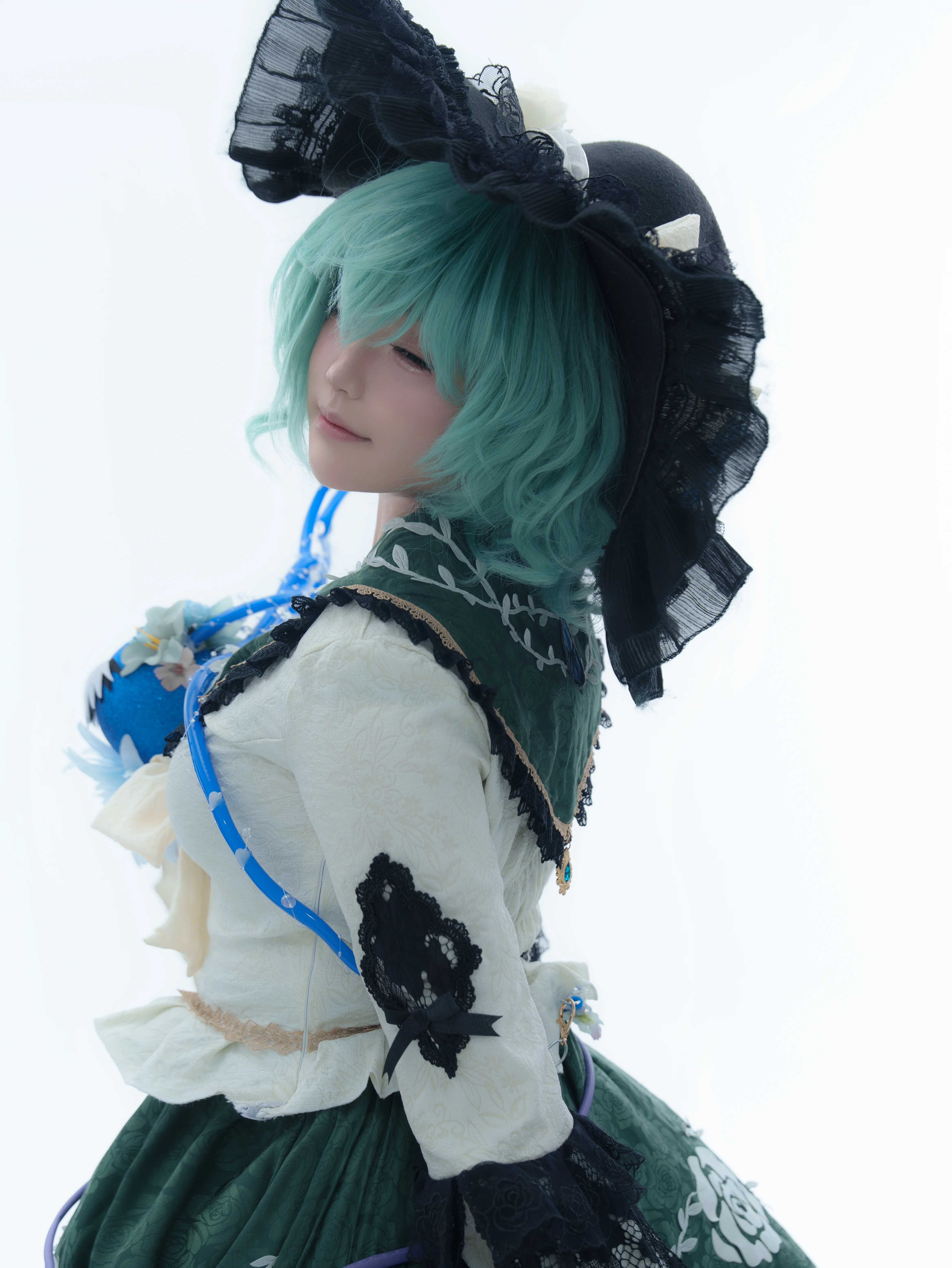 【古明地恋cos】东方project白棚里的静谧与神秘 - 第 1 张