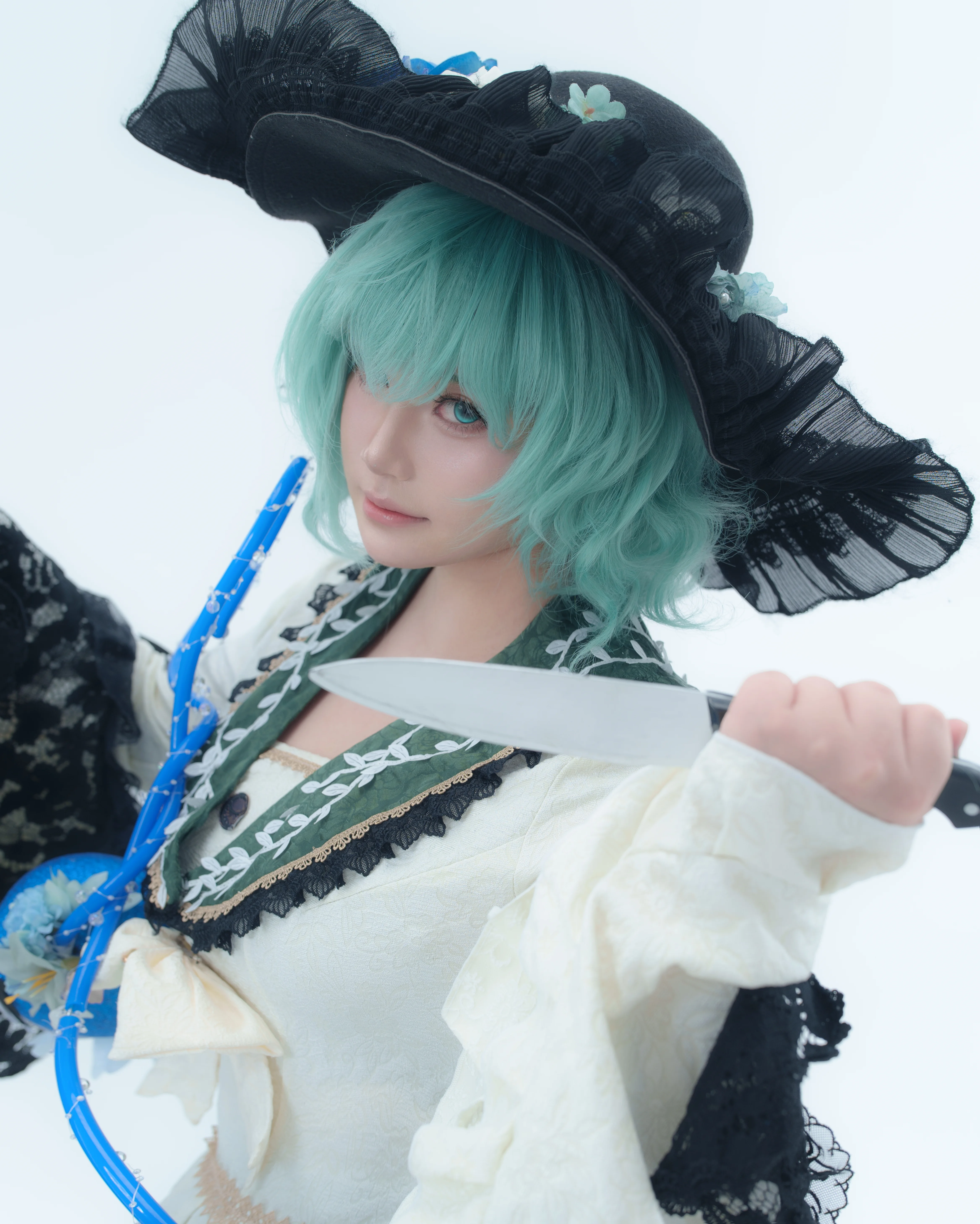 【古明地恋cos】东方project白棚里的静谧与神秘 - 第 4 张