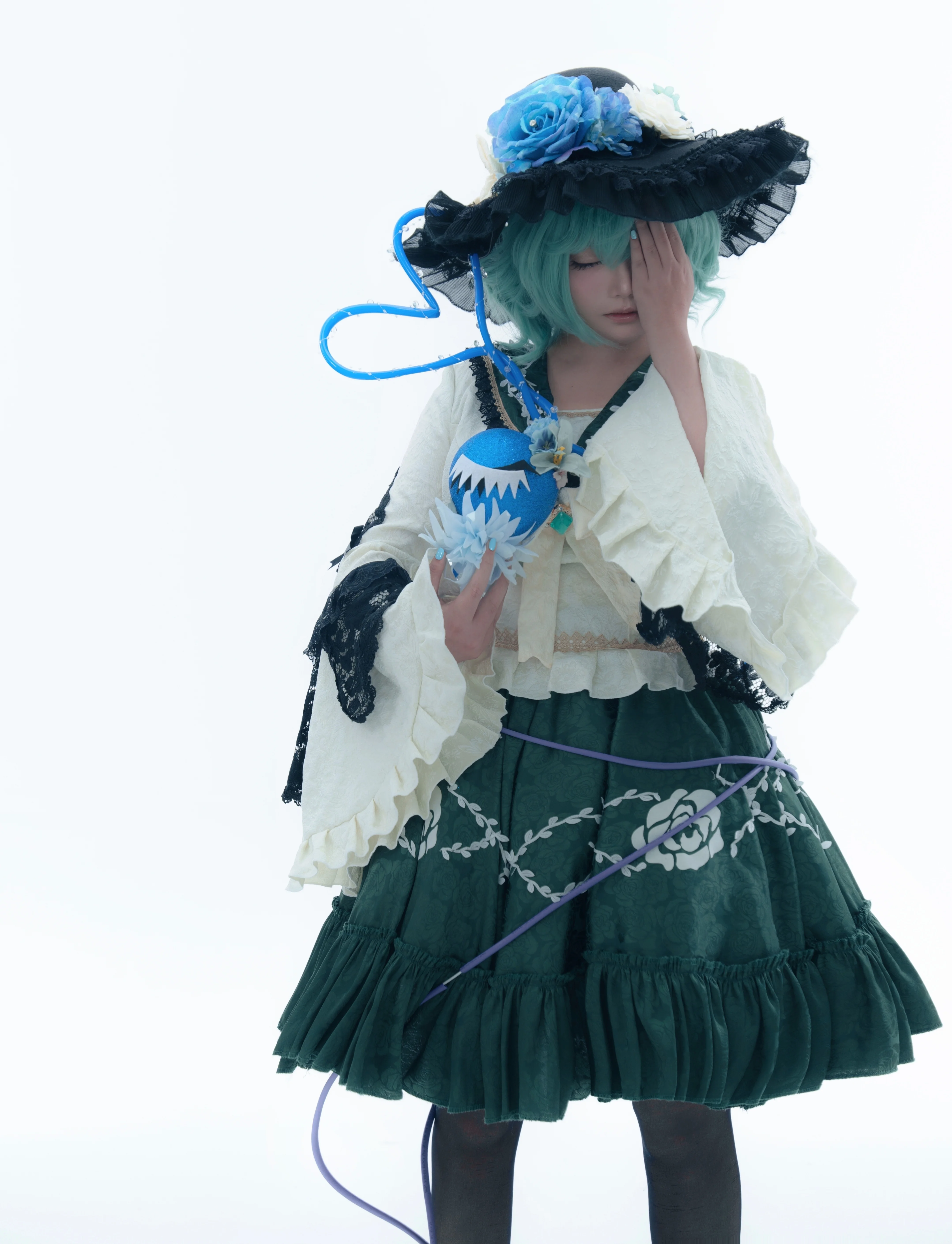 【古明地恋cos】东方project白棚里的静谧与神秘 - 第 6 张