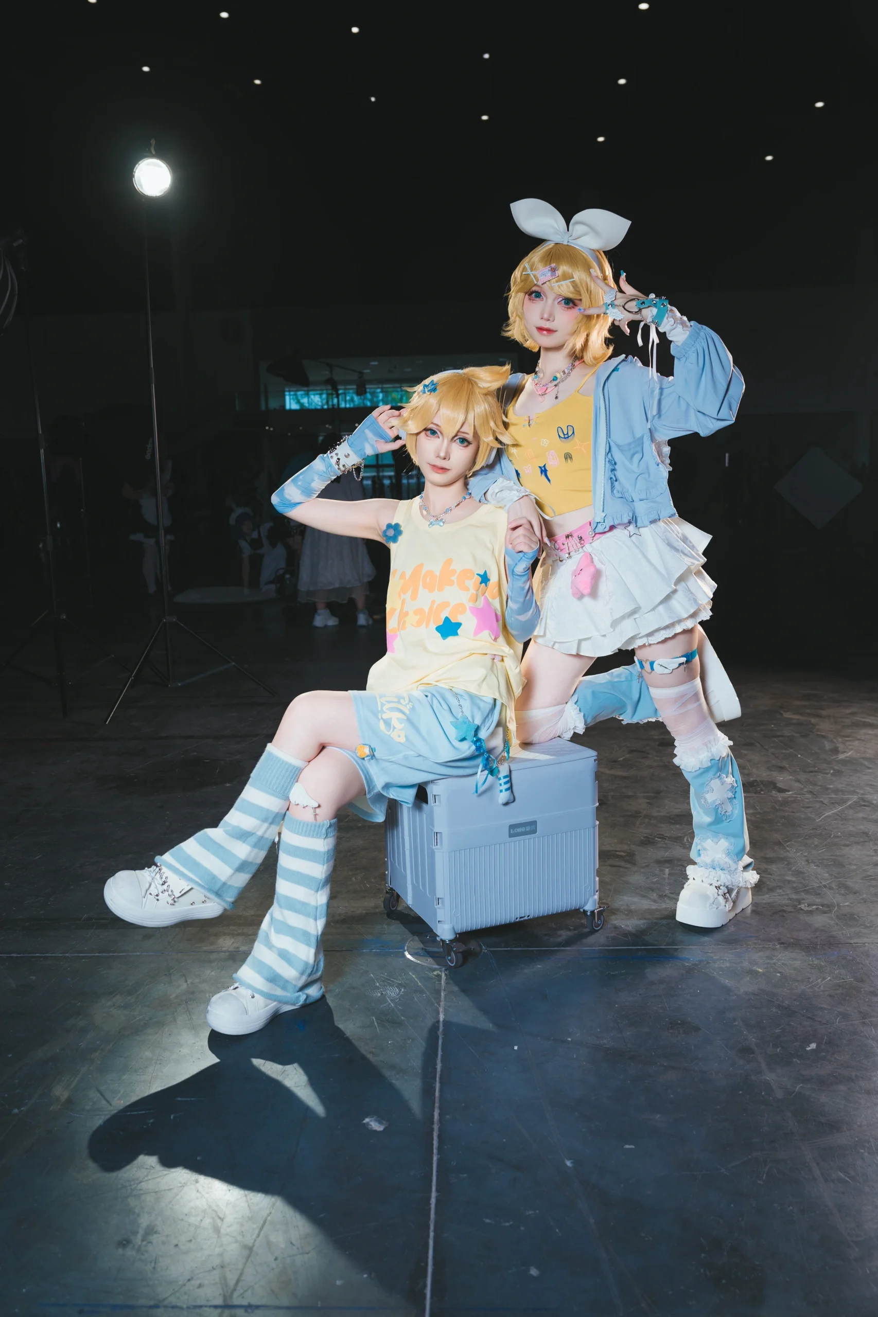 【镜音铃cos】VOCALOID双子同框，成都梦乡漫展出片 - 第 8 张