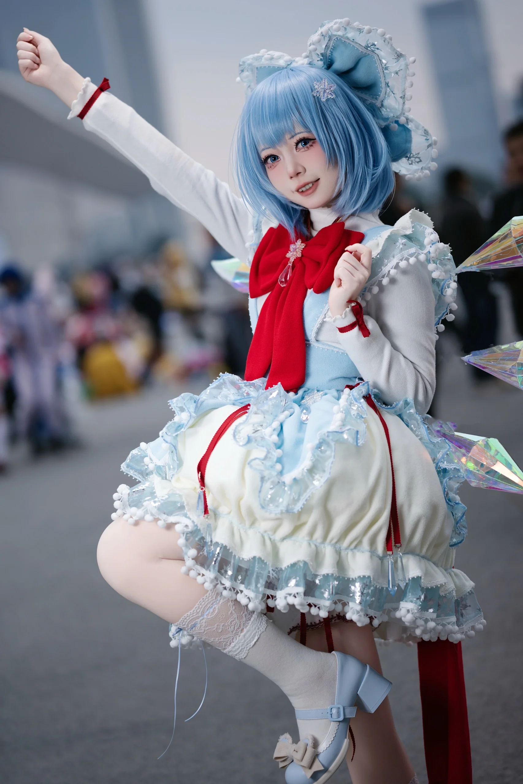 【琪露诺cos】东方Project的冰晶少女漫展定格 - 第 2 张