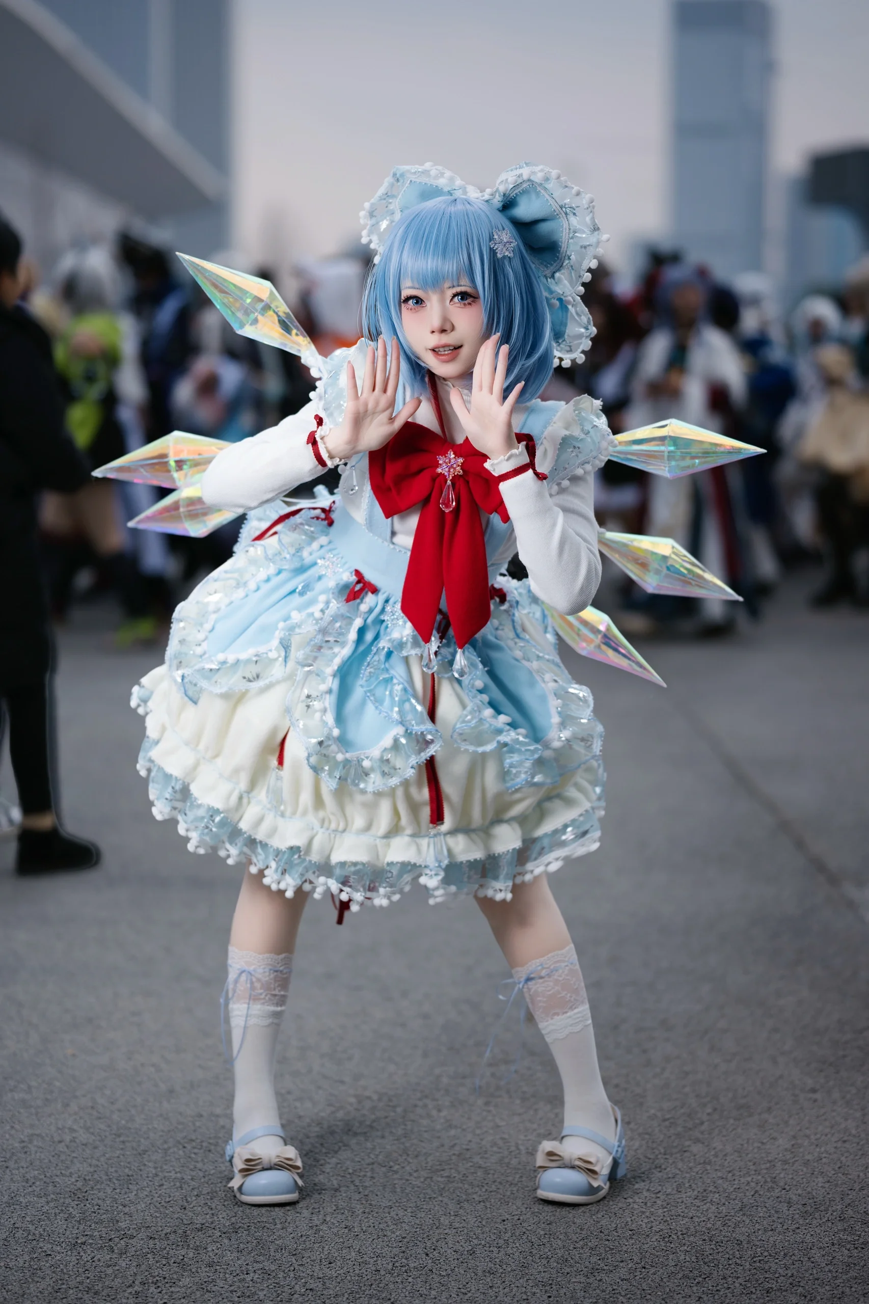 【琪露诺cos】东方Project的冰晶少女漫展定格 - 第 3 张