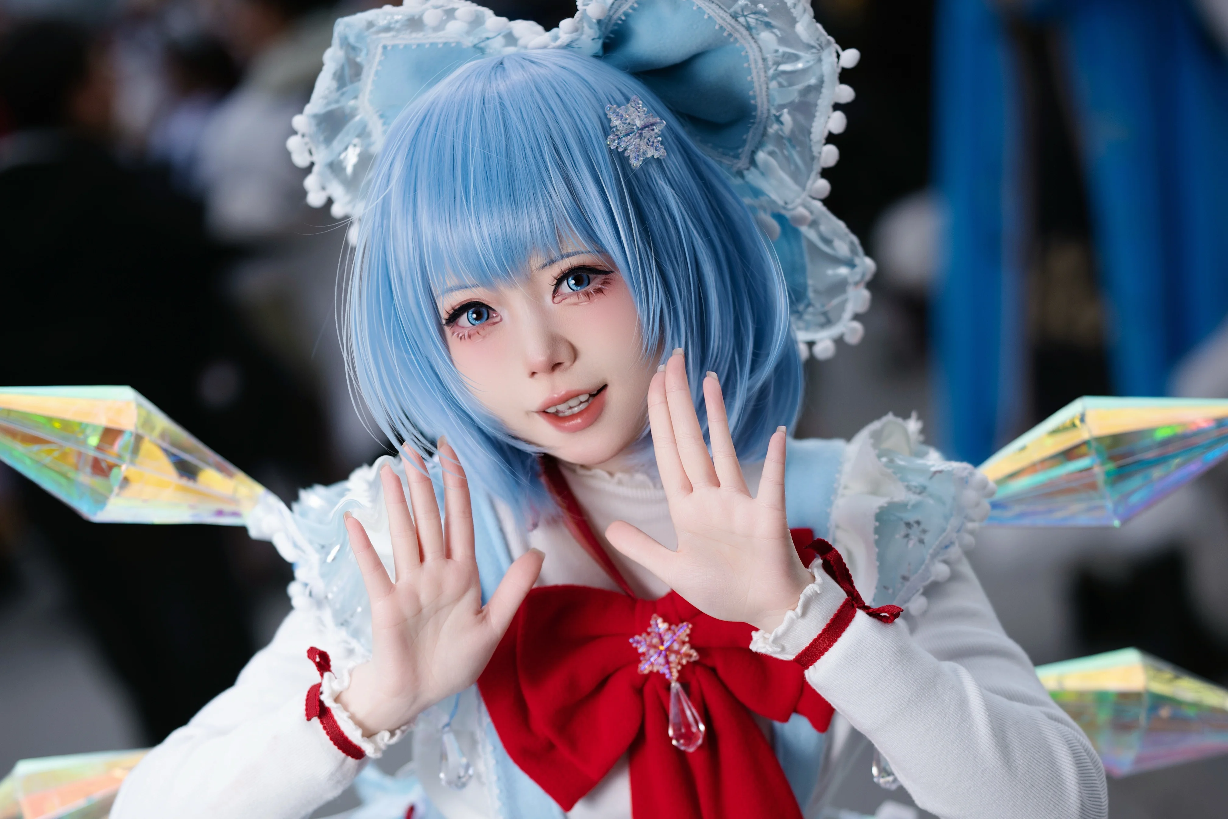 【琪露诺cos】东方Project的冰晶少女漫展定格 - 第 4 张
