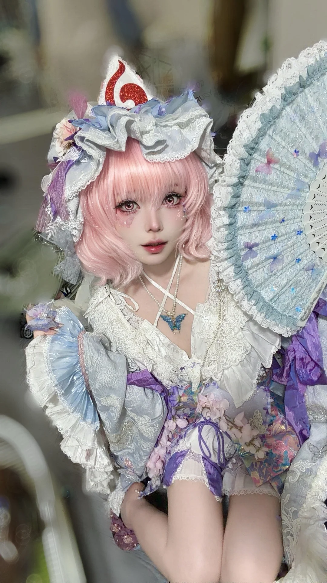 【西行寺幽幽子cos】东方Project的幽梦，拍完即刻分享 - 第 1 张