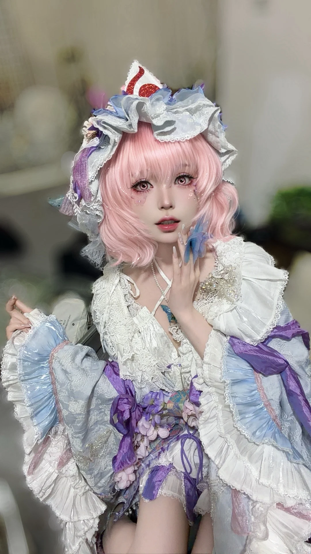 【西行寺幽幽子cos】东方Project的幽梦，拍完即刻分享 - 第 2 张