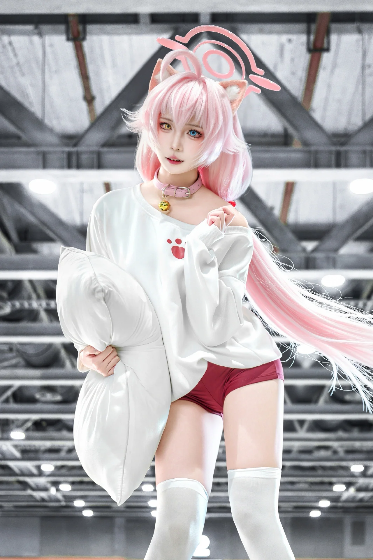 【小鸟游星野cos】蔚蓝档案萤火虫漫展场照返图分享 - 第 2 张