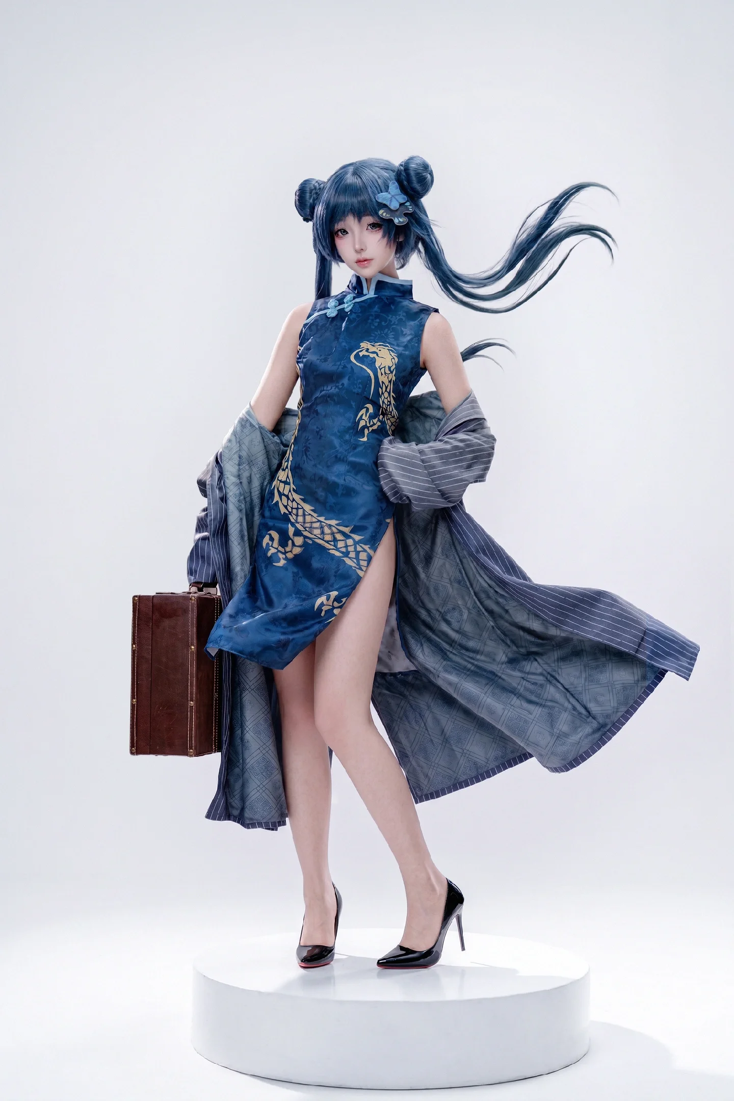 【龙华妃咲cos】蔚蓝航线的东方光影