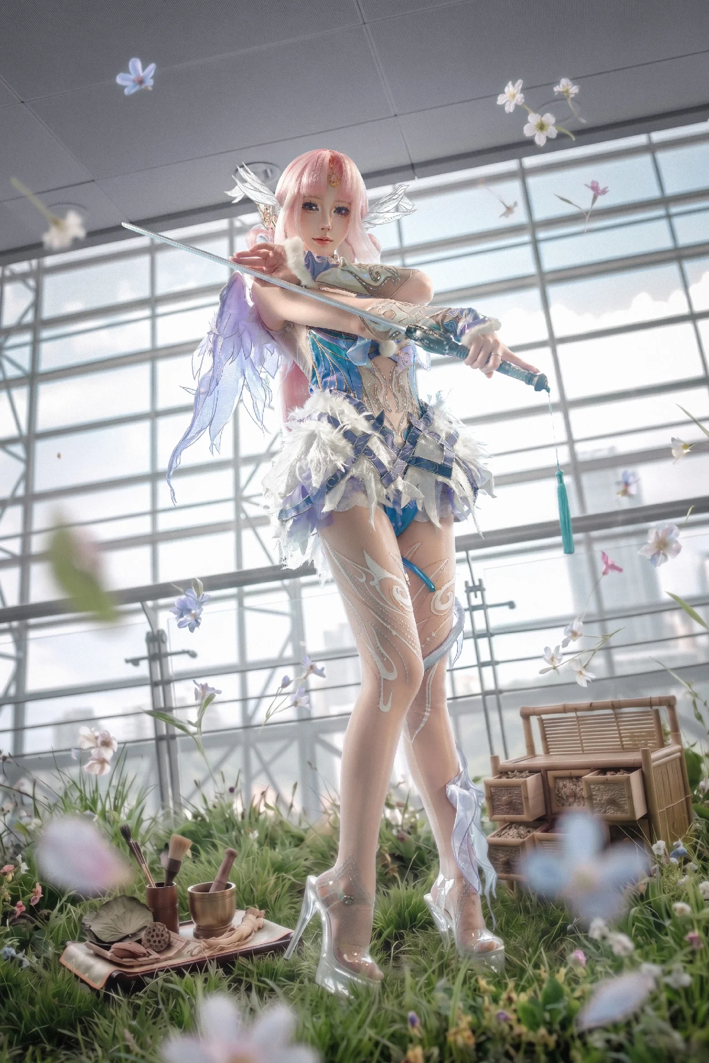 【殷紫萍cos】永劫無間的天祿瑞光破次元而來