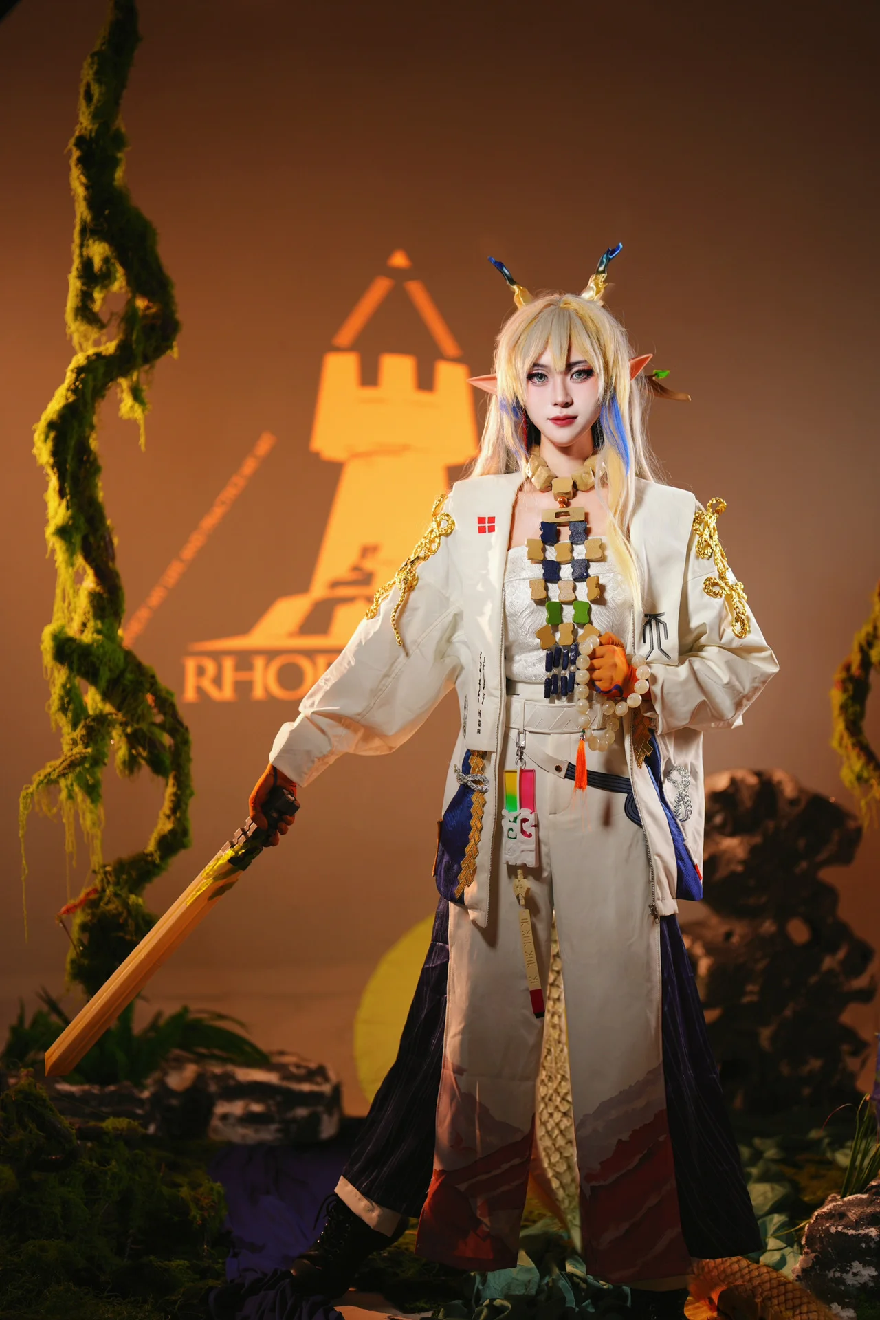 【黍cos】明日方舟无忧梦呓，白棚置景初体验 - 第 10 张