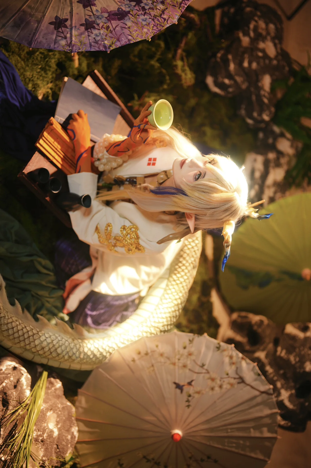 【黍cos】明日方舟无忧梦呓，白棚置景初体验 - 第 3 张