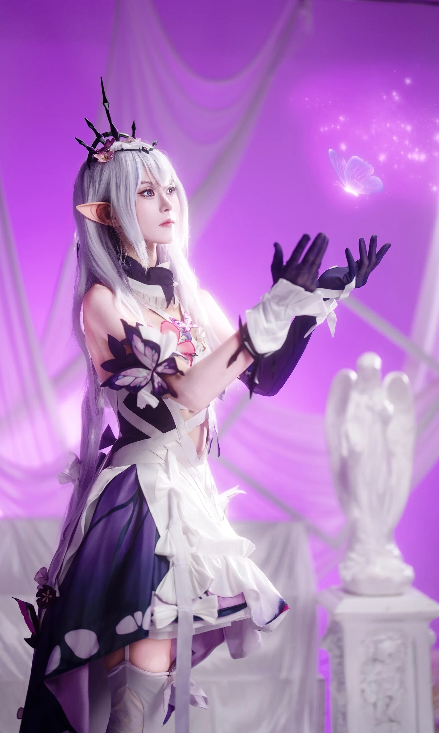 【遐蝶cos】崩壞星穹鐵道，紫光神殿中的精靈秘境 - 第 2 張