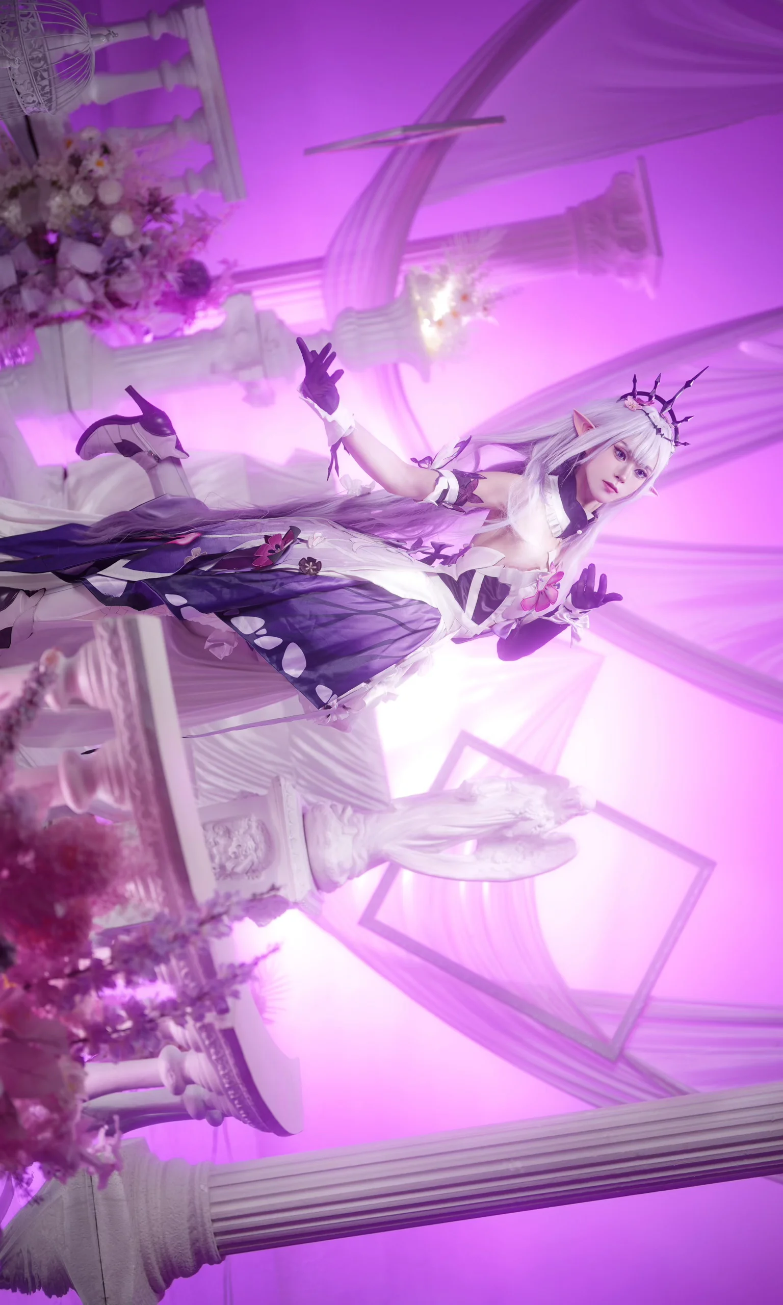 【遐蝶cos】崩壞星穹鐵道，紫光神殿中的精靈秘境 - 第 9 張