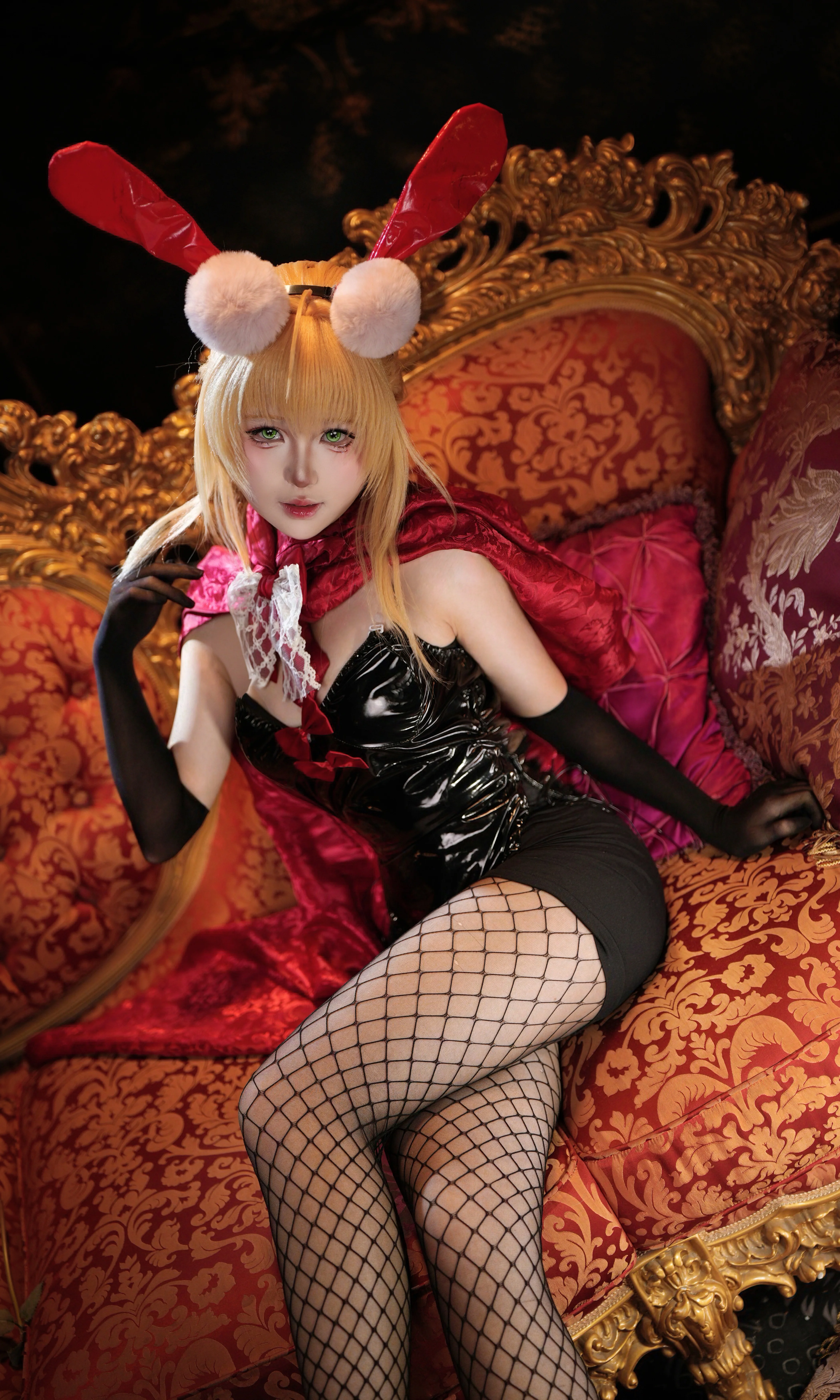 【尼禄cos】FGO兔女郎，红与黑的罗马魅力