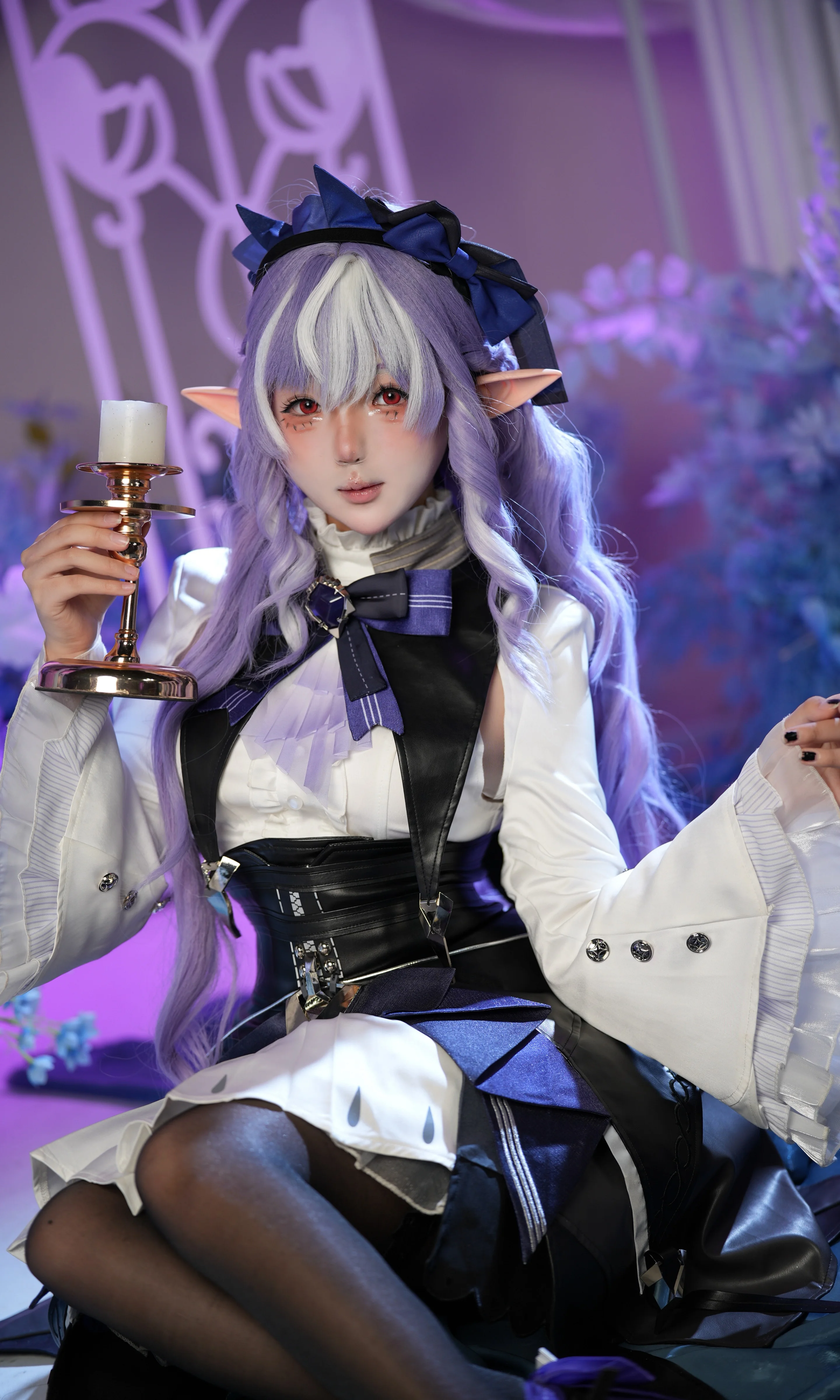 【绝区零薇薇安cos】 时光沙漏中的精灵侧影 - 第 2 张