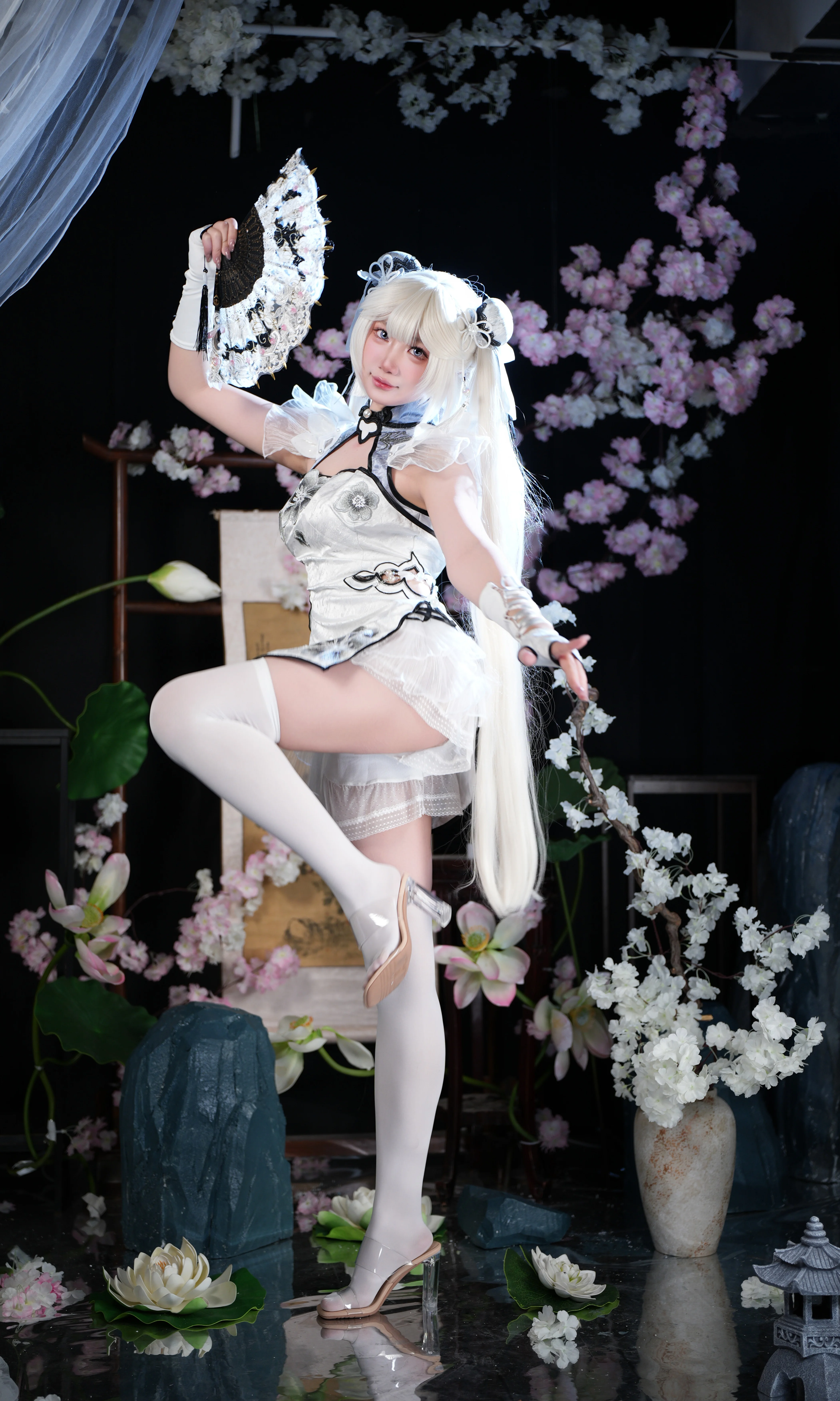 【殷紫萍cos】永劫无间玉髓冰心，这套国风造型的拍摄心得