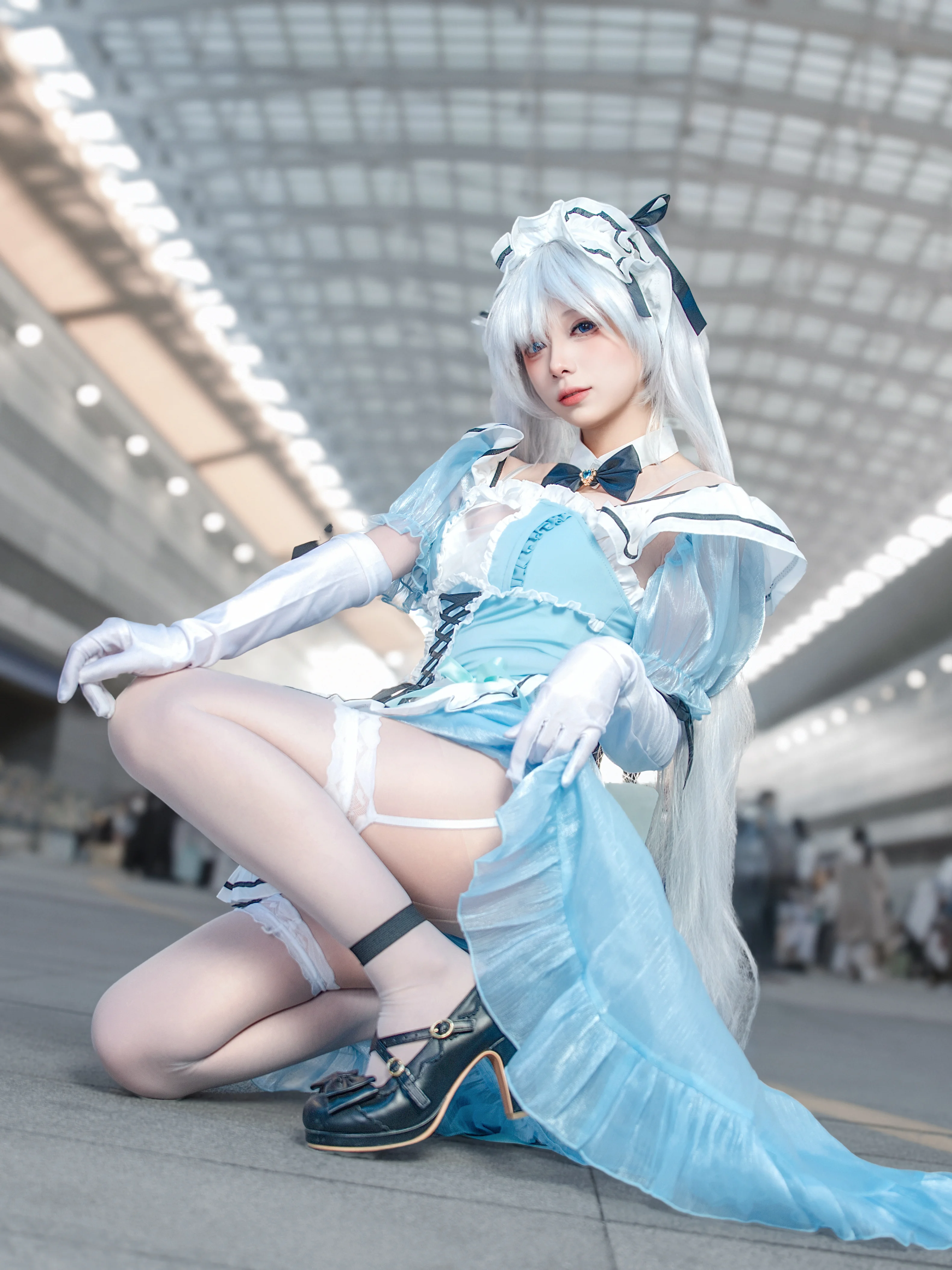【灰姑娘cos】Nikke胜利女神新的希望，CP32pre漫展场照