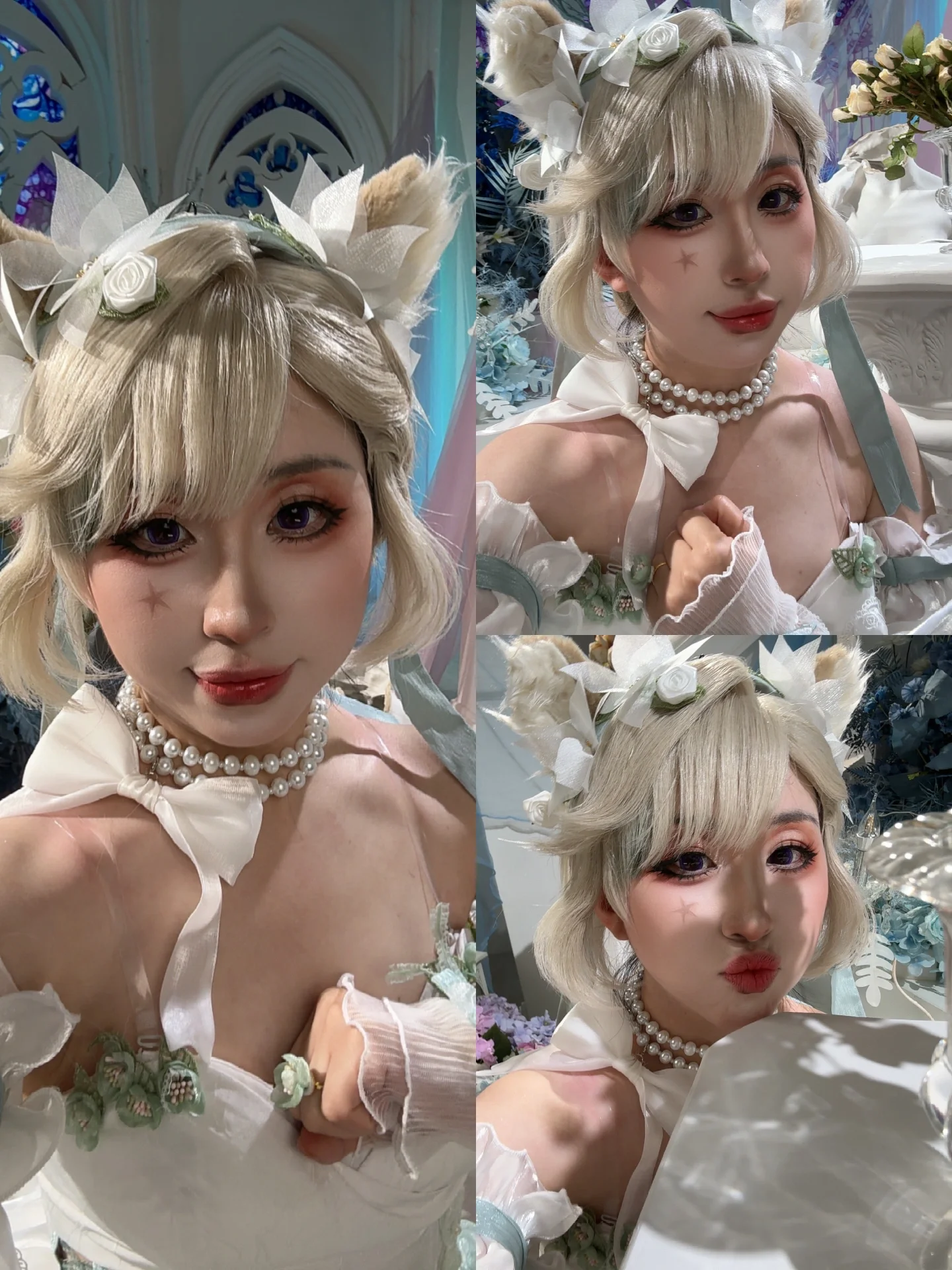 【琳妮特cos】天使庭院同人，绝美妆造让少女感拉满 - 第 1 张