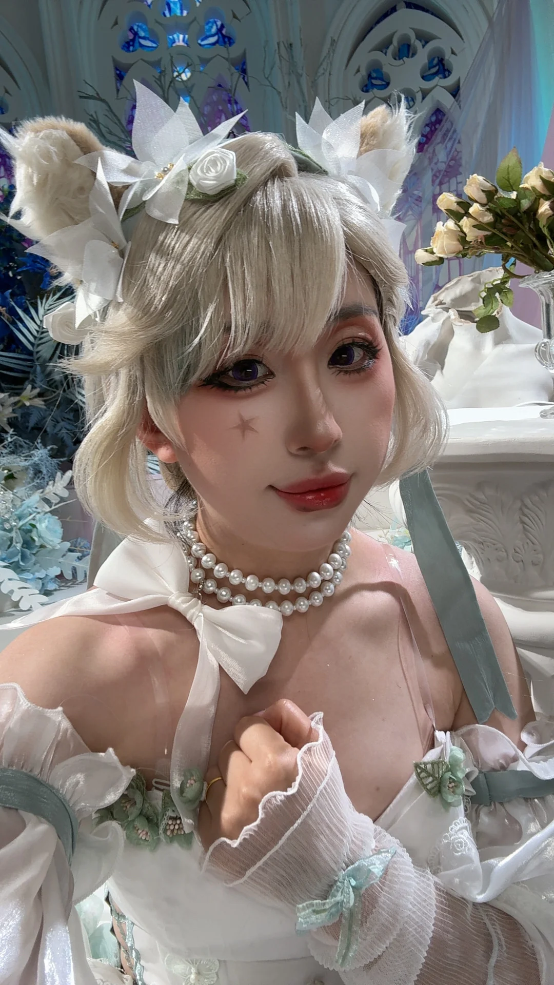 【琳妮特cos】天使庭院同人，绝美妆造让少女感拉满 - 第 2 张
