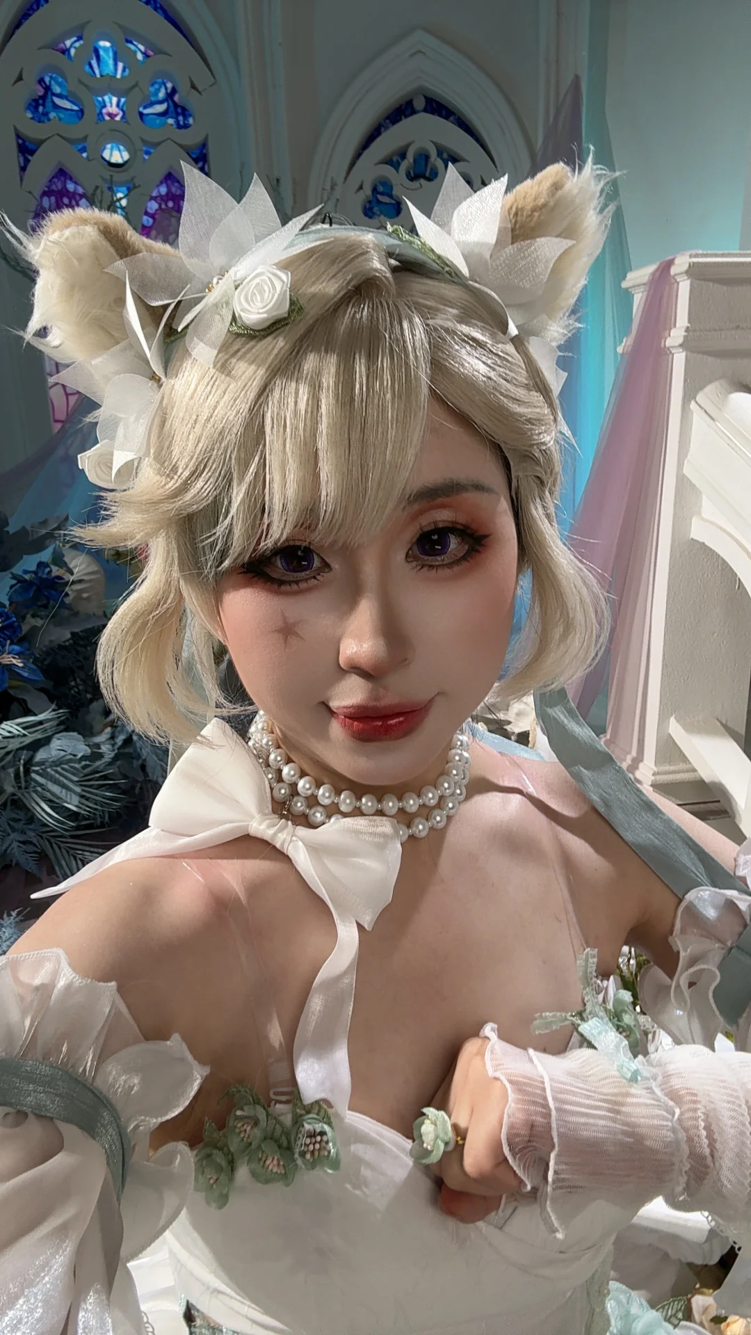 【琳妮特cos】天使庭院同人，绝美妆造让少女感拉满 - 第 4 张
