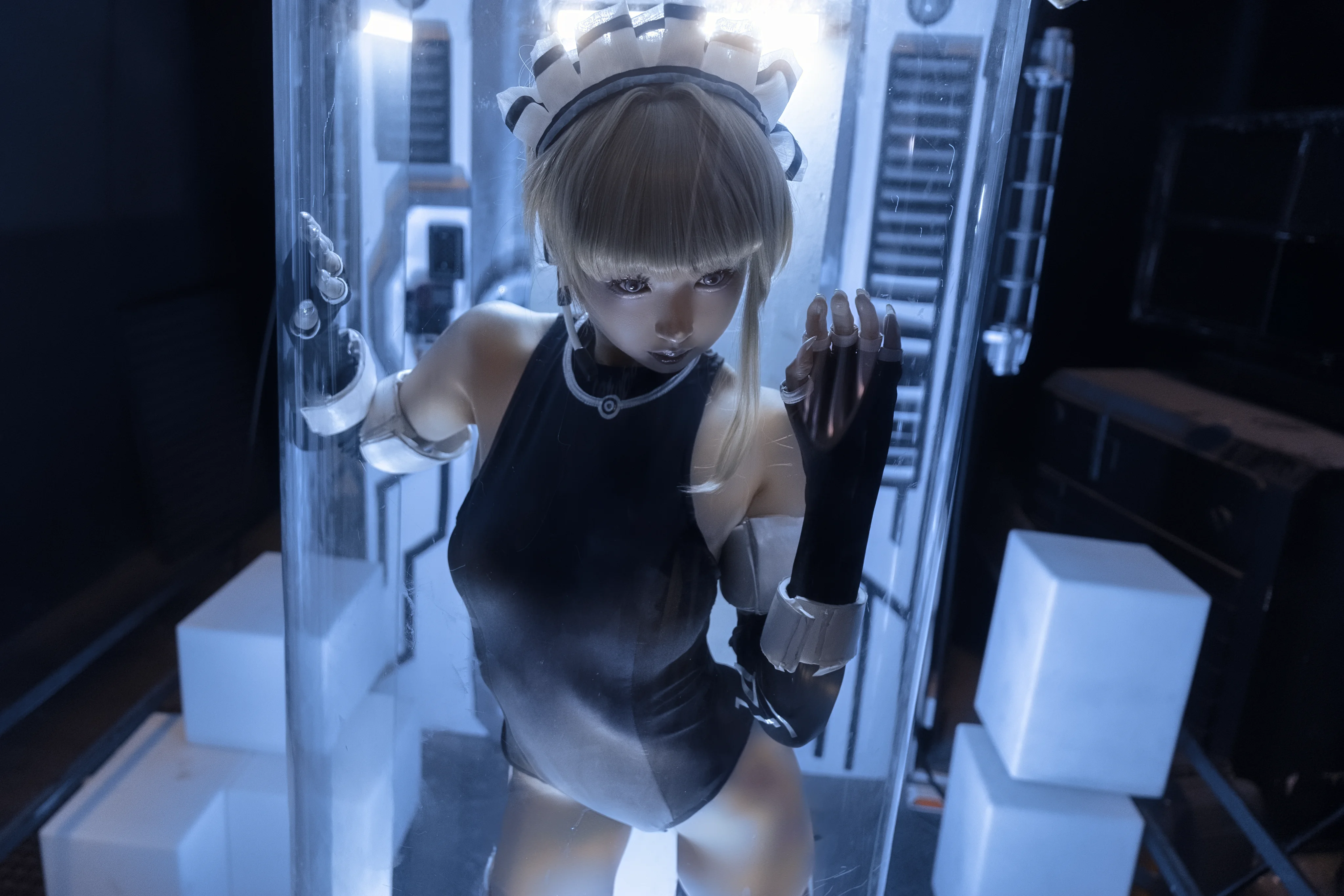 [Asuma Toki Cosplay] Blue Archive Laboratory Stagnant Moments