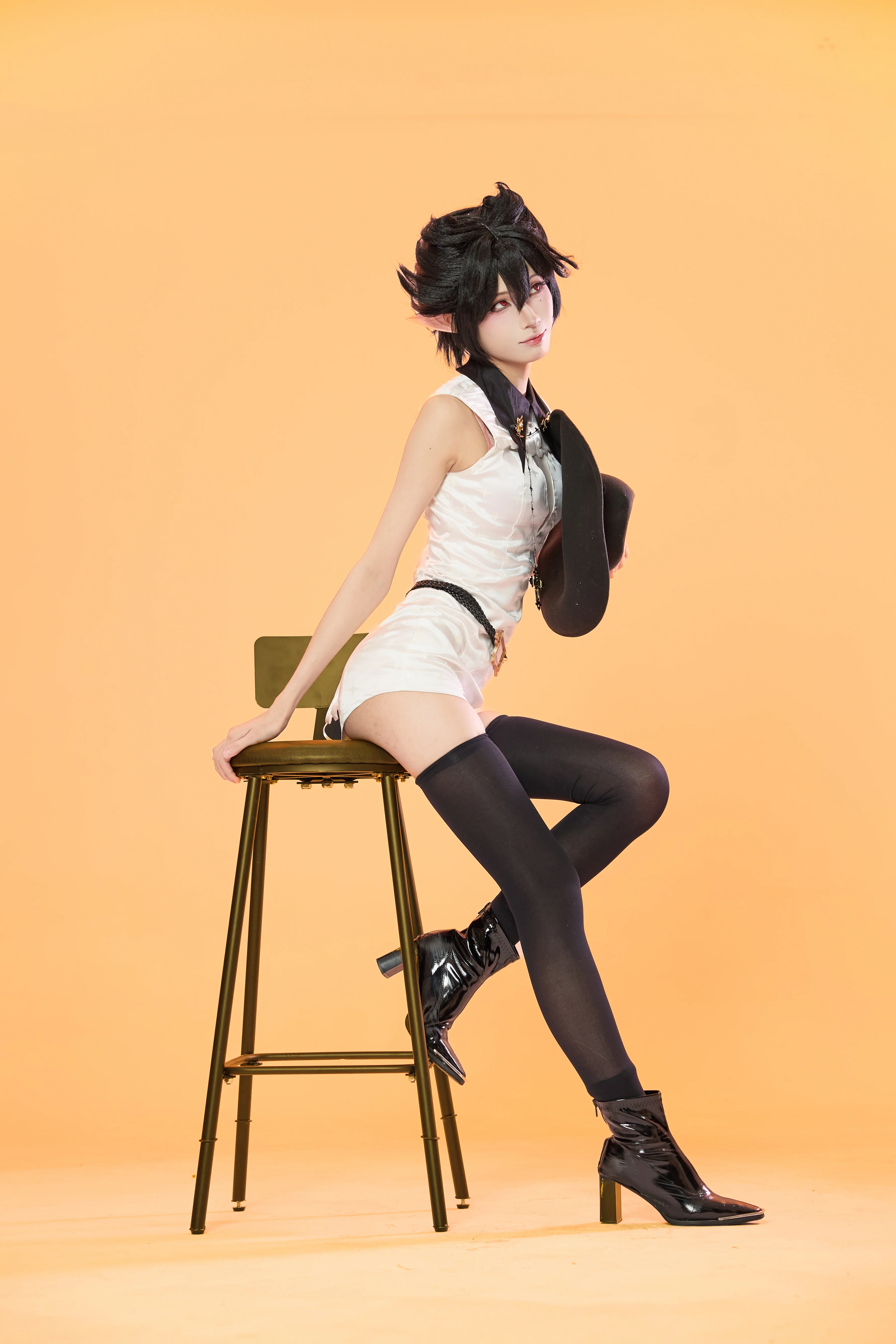 【隐德来希cos】明日方舟耀目之蓝速拍记录与动作参考 - 第 7 张