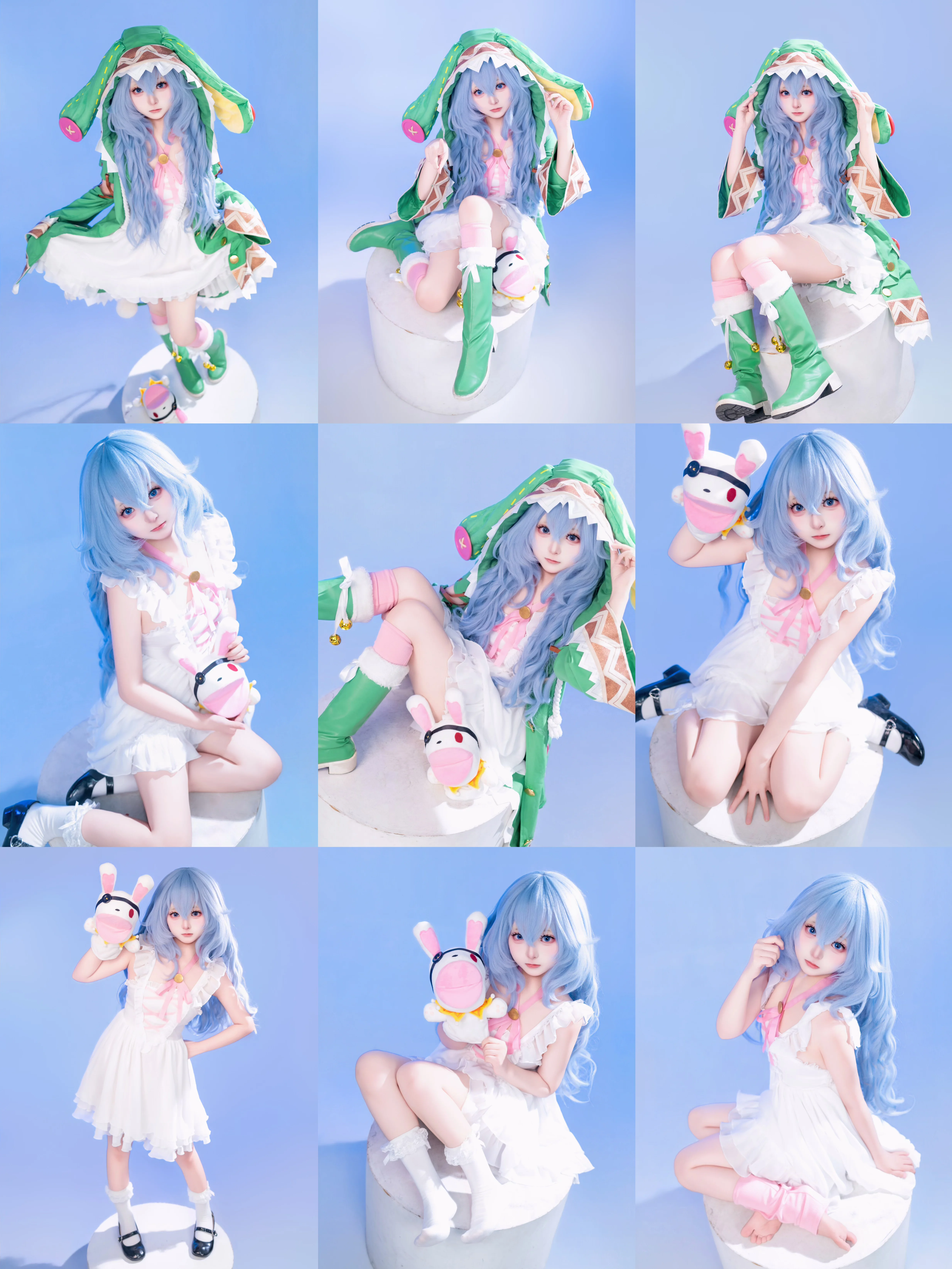 [Yoshino cosplay] Capturing That Lightness and Purity in a Pure White Studio - Image 1