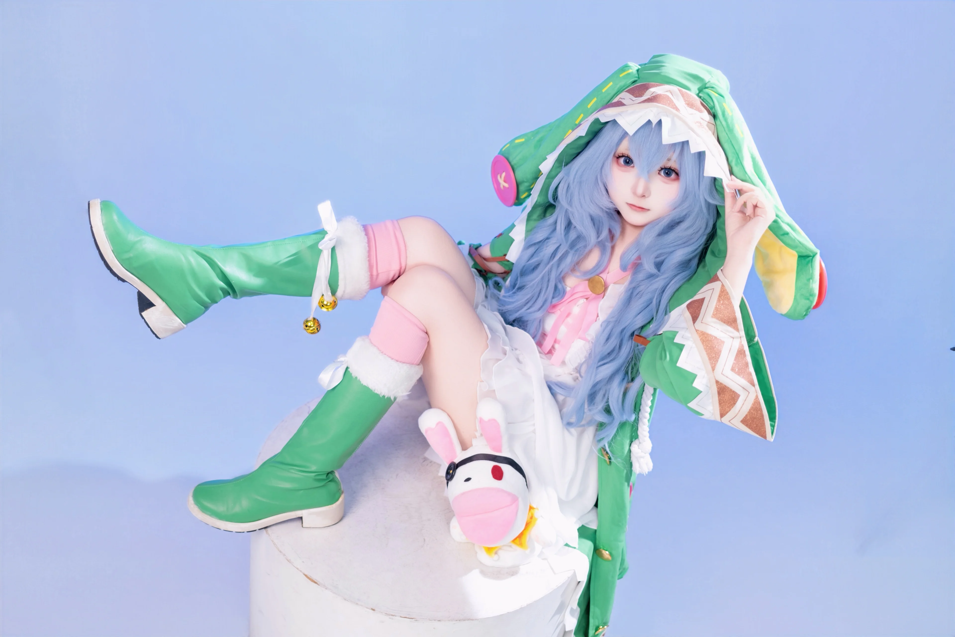 [Yoshino cosplay] Capturing That Lightness and Purity in a Pure White Studio - Image 5