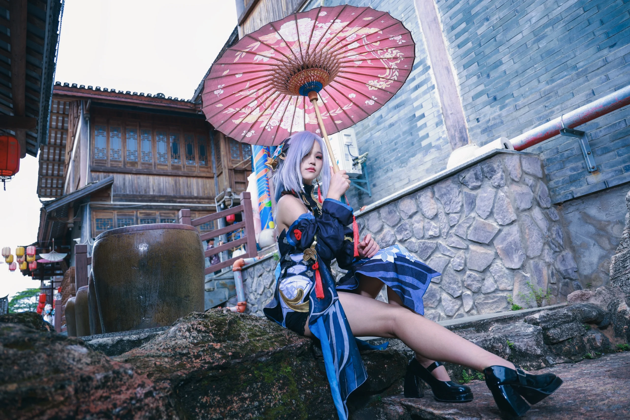 【申鹤cos】原神海灯节旗袍版，外景出片记录 - 第 3 张